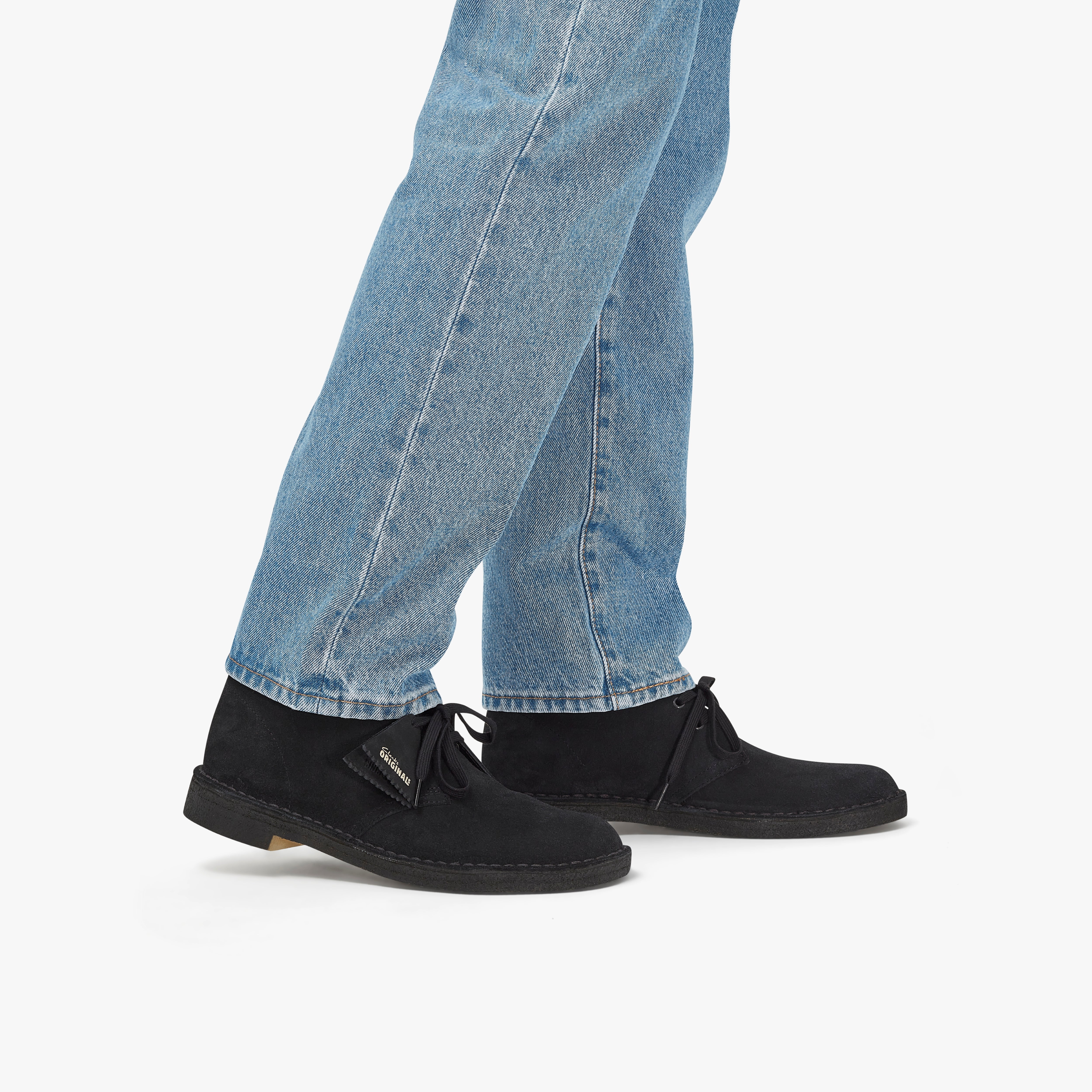 Desert Boot / メンズ デザートブーツ (ブラックスエード)の10枚目