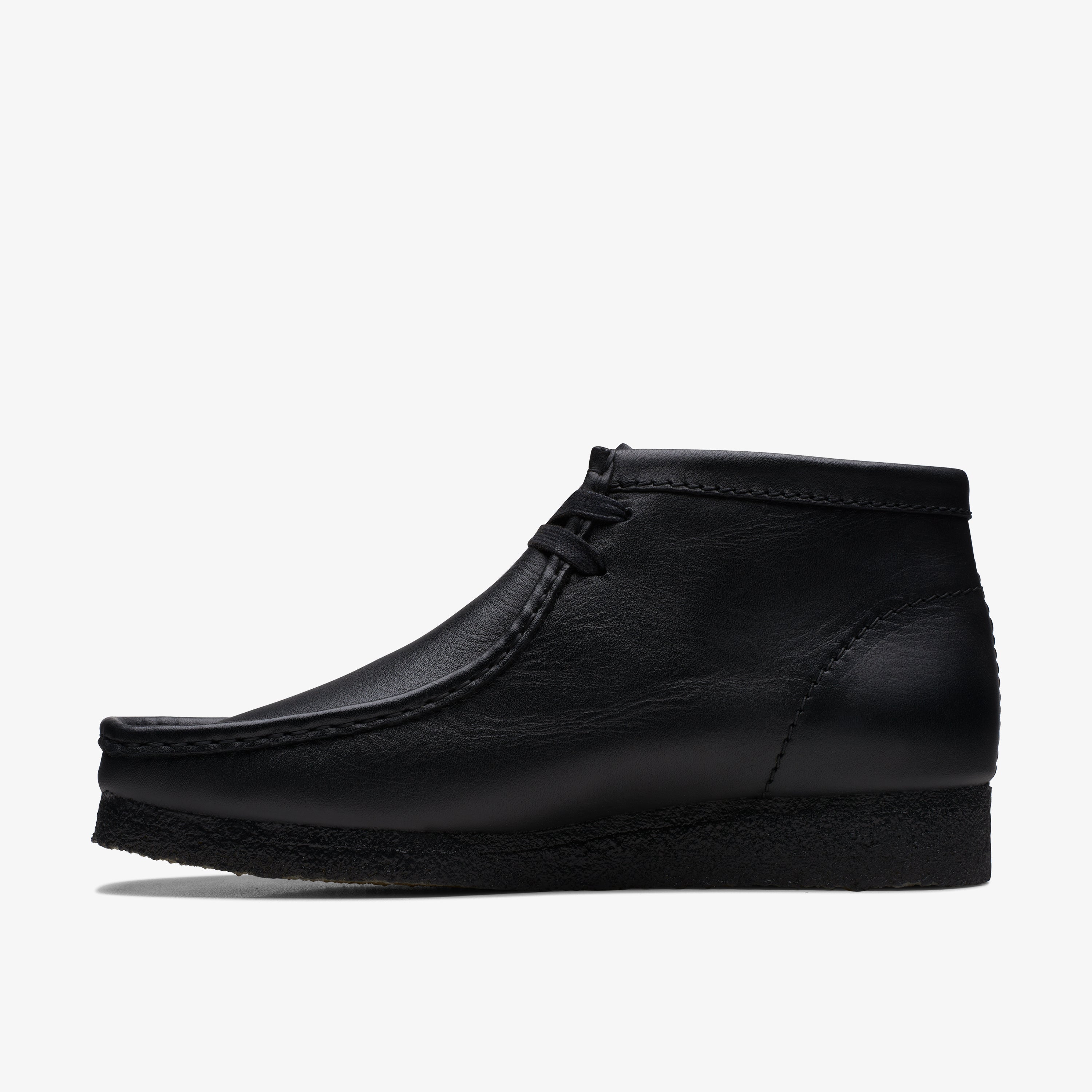 Wallabee Boot / メンズ ワラビーブーツ (ブラックレザー)の2枚目