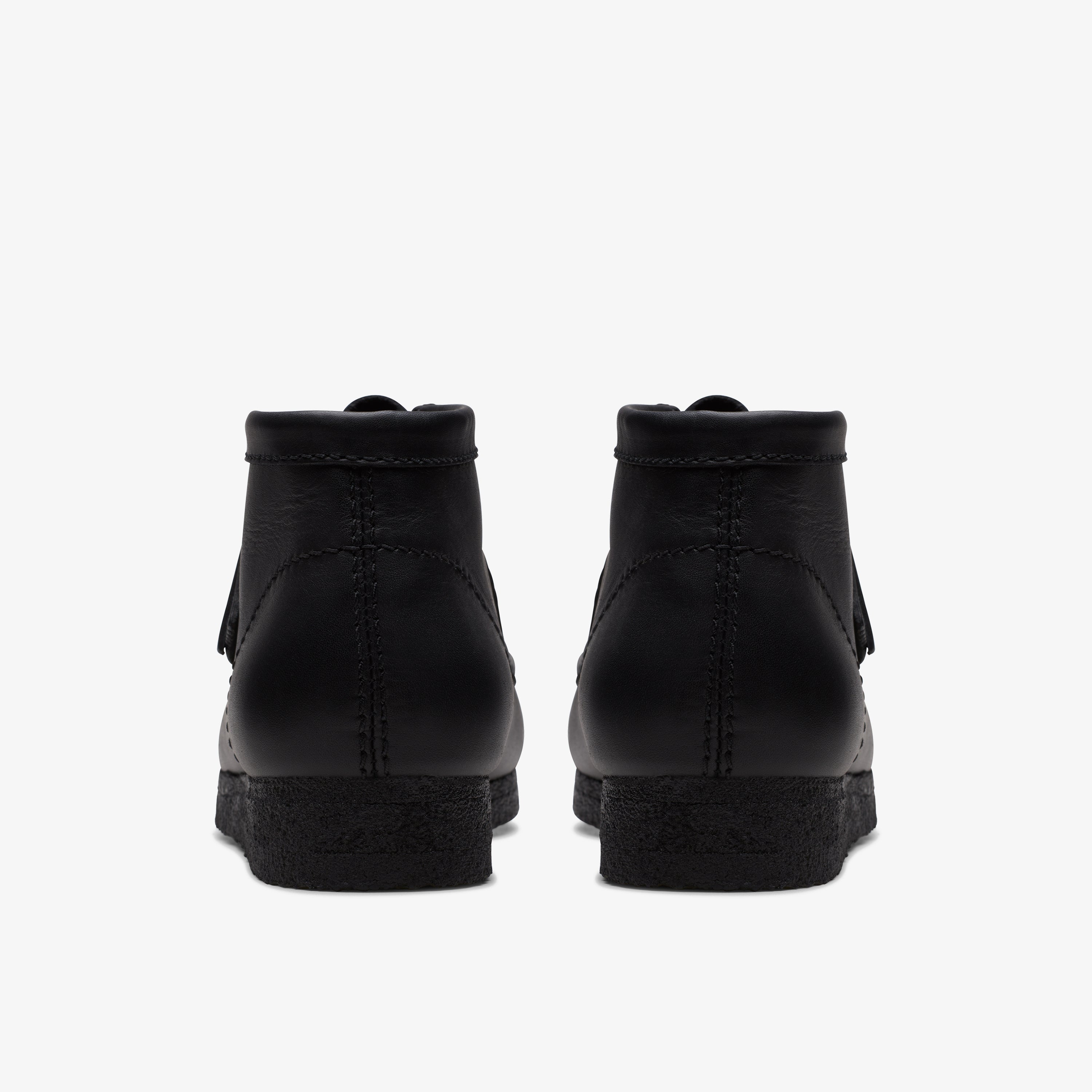 Wallabee Boot / メンズ ワラビーブーツ (ブラックレザー)の5枚目