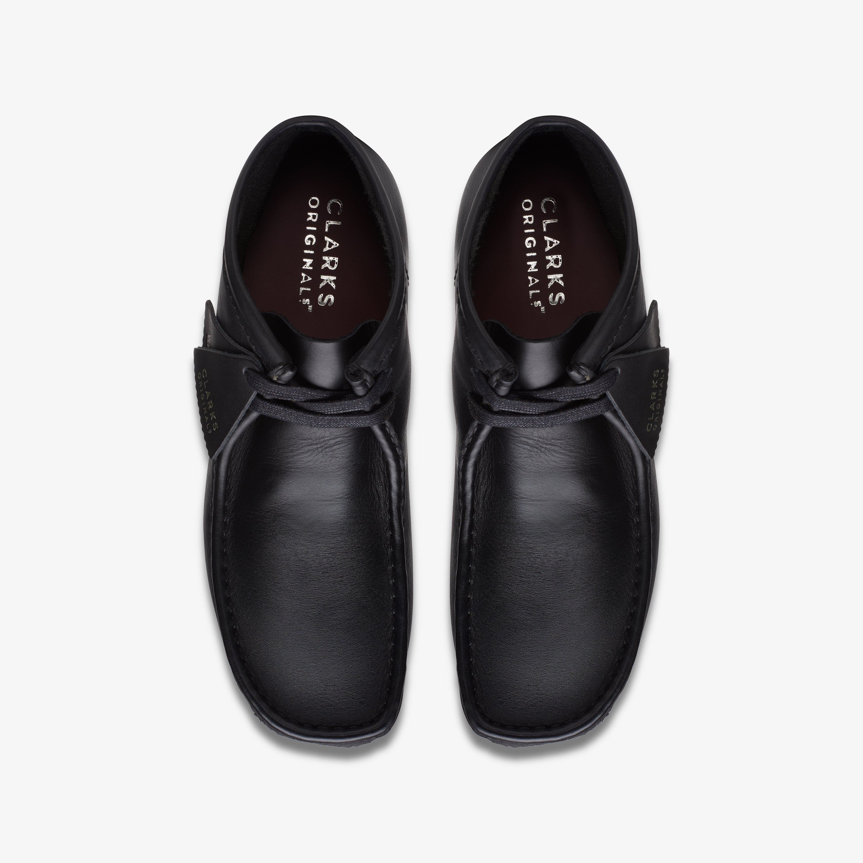 Wallabee Boot / メンズ ワラビーブーツ (ブラックレザー)の6枚目