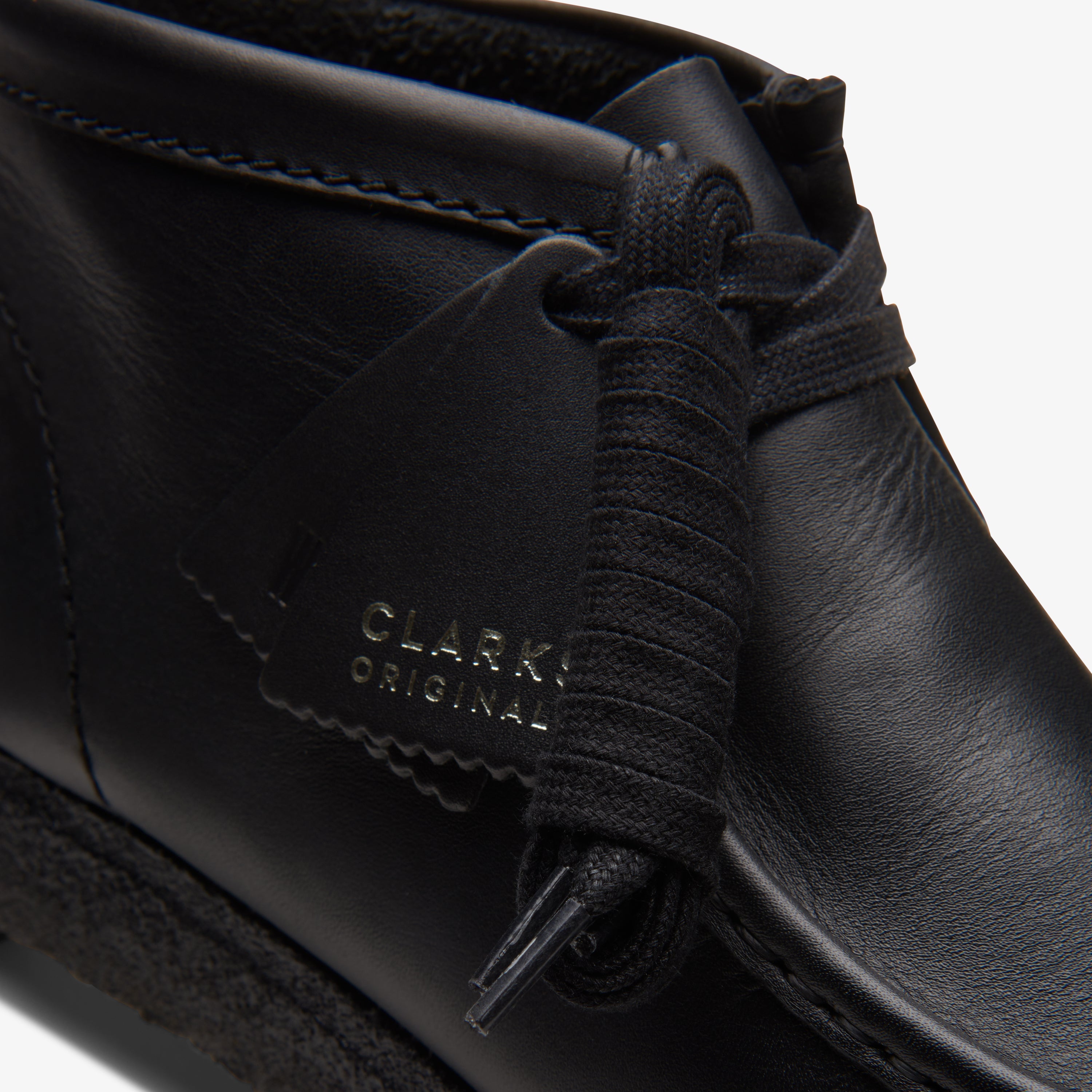 Wallabee Boot / メンズ ワラビーブーツ (ブラックレザー)の8枚目