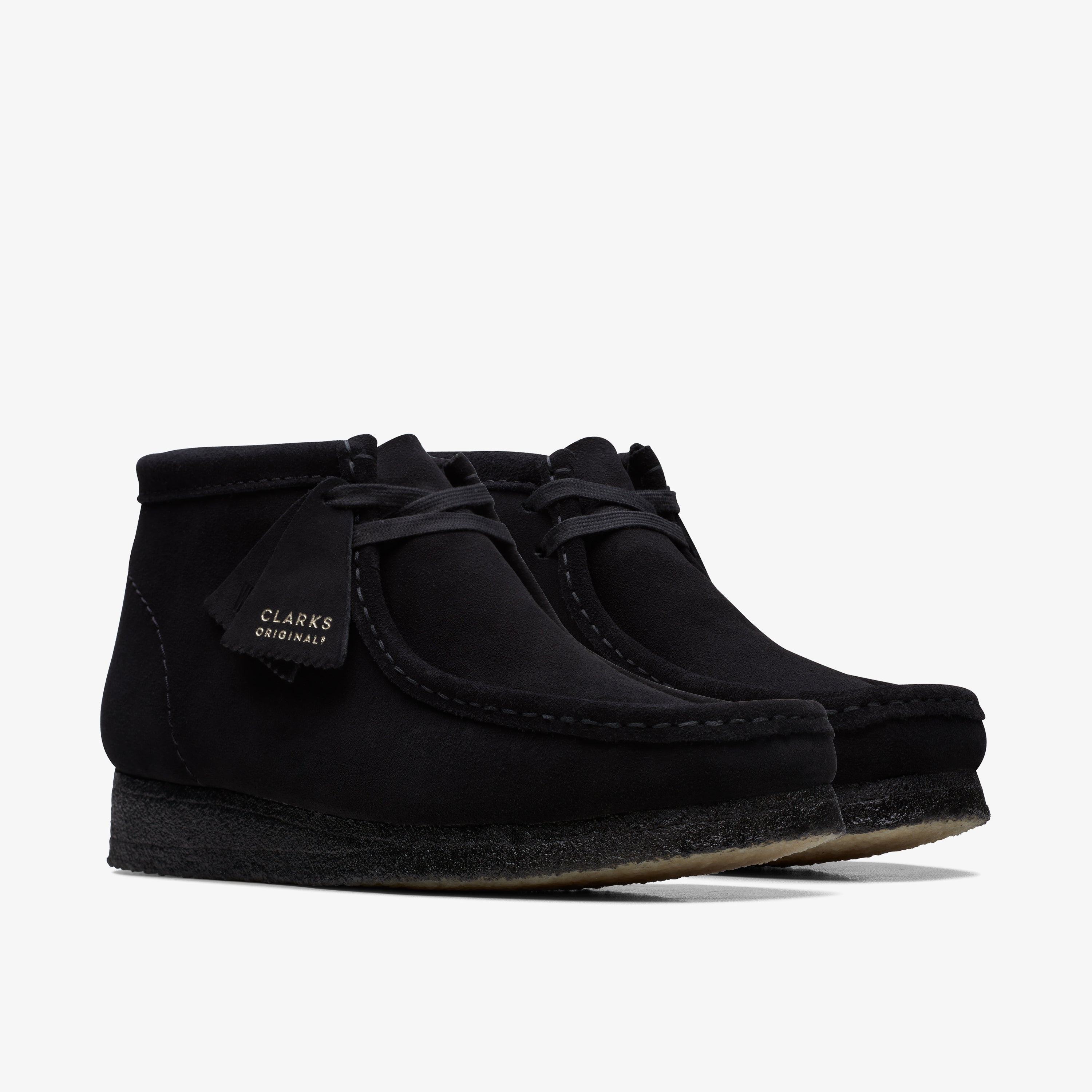 Wallabee Boot / メンズワラビーブーツ (ブラックスエード)の4枚目