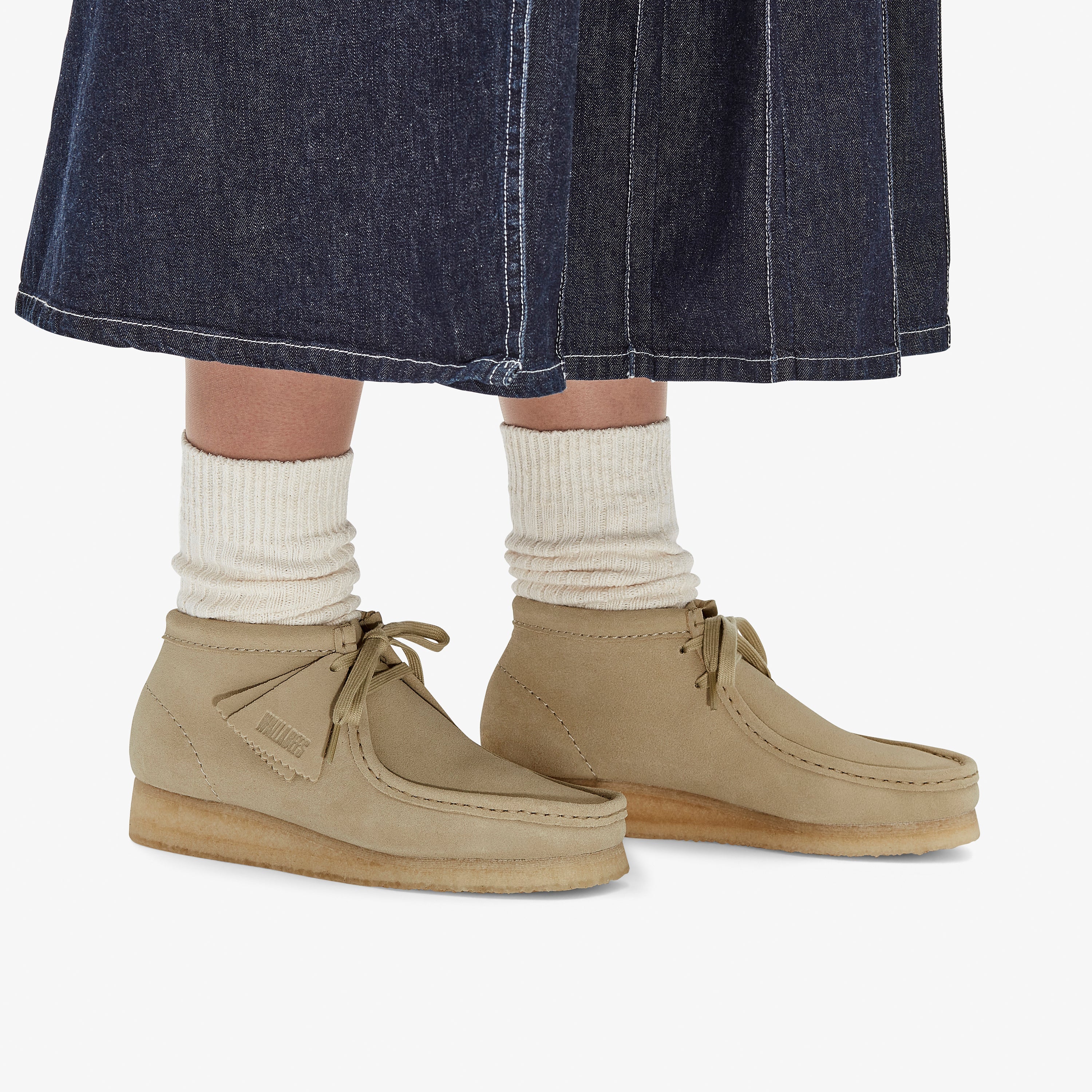 Wallabee Boot. / レディース ワラビーブーツ (メープルスエード)の10枚目
