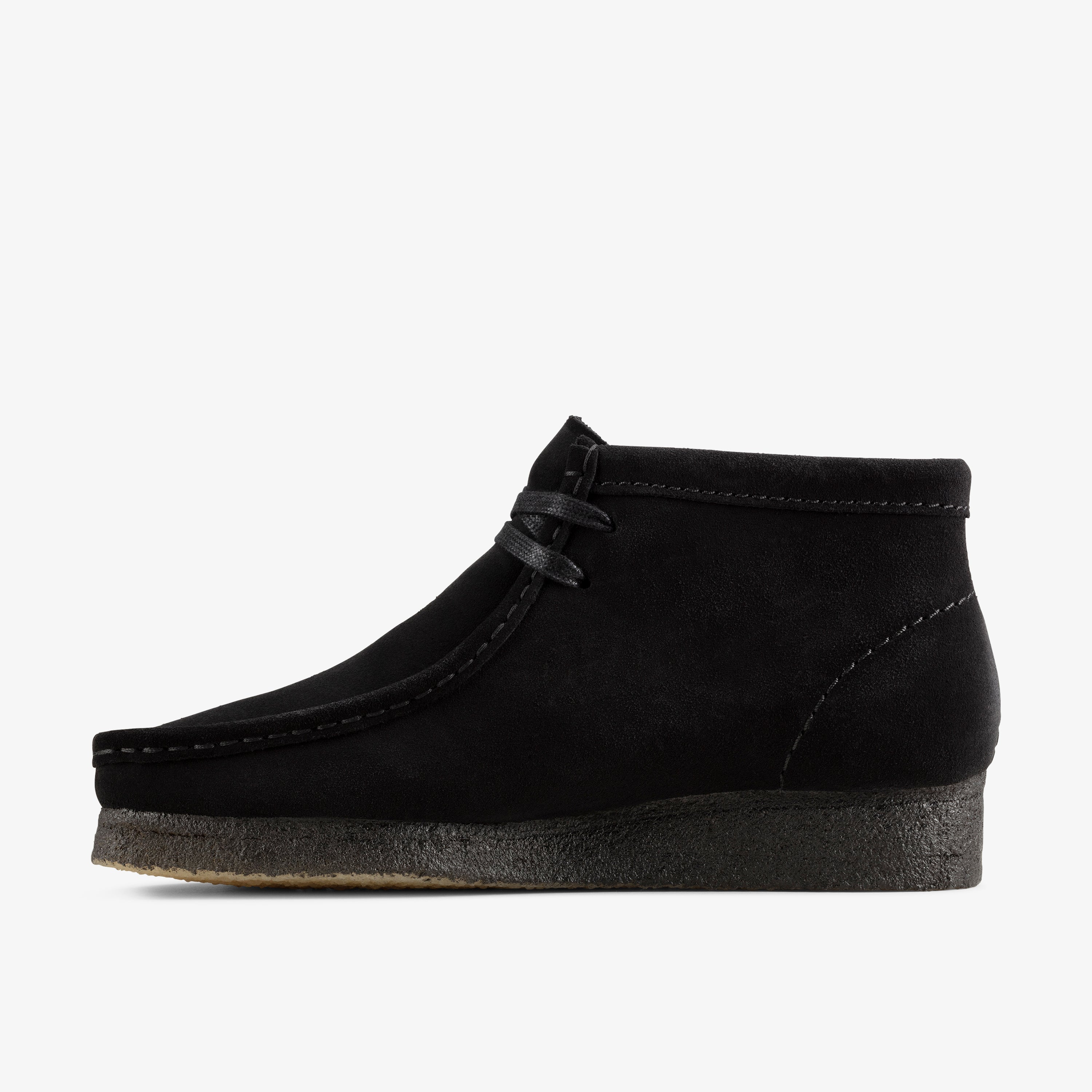 Wallabee Boot. / レディース ワラビーブーツ (ブラックスエード)の2枚目