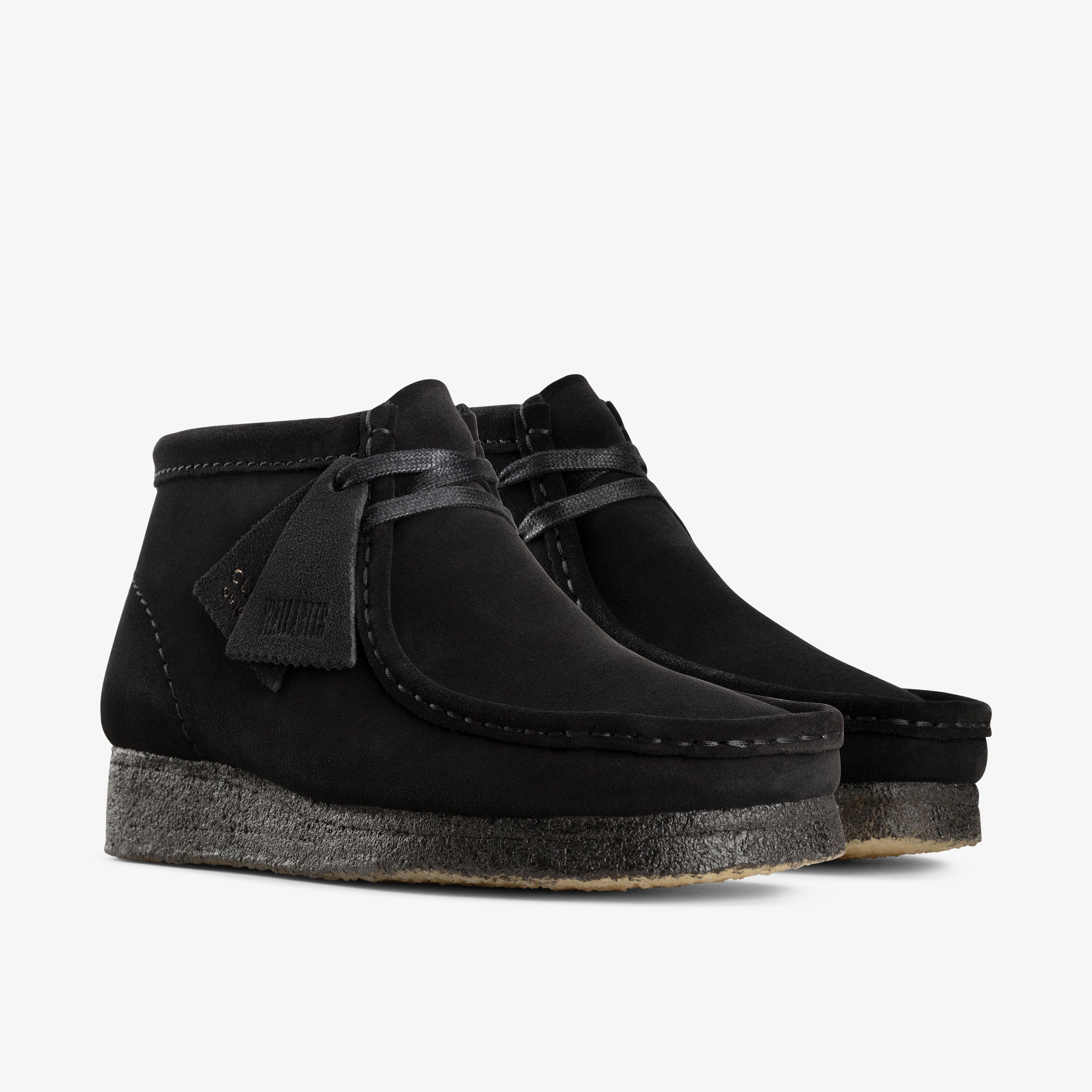 Wallabee Boot. / レディース ワラビーブーツ (ブラックスエード)の4枚目