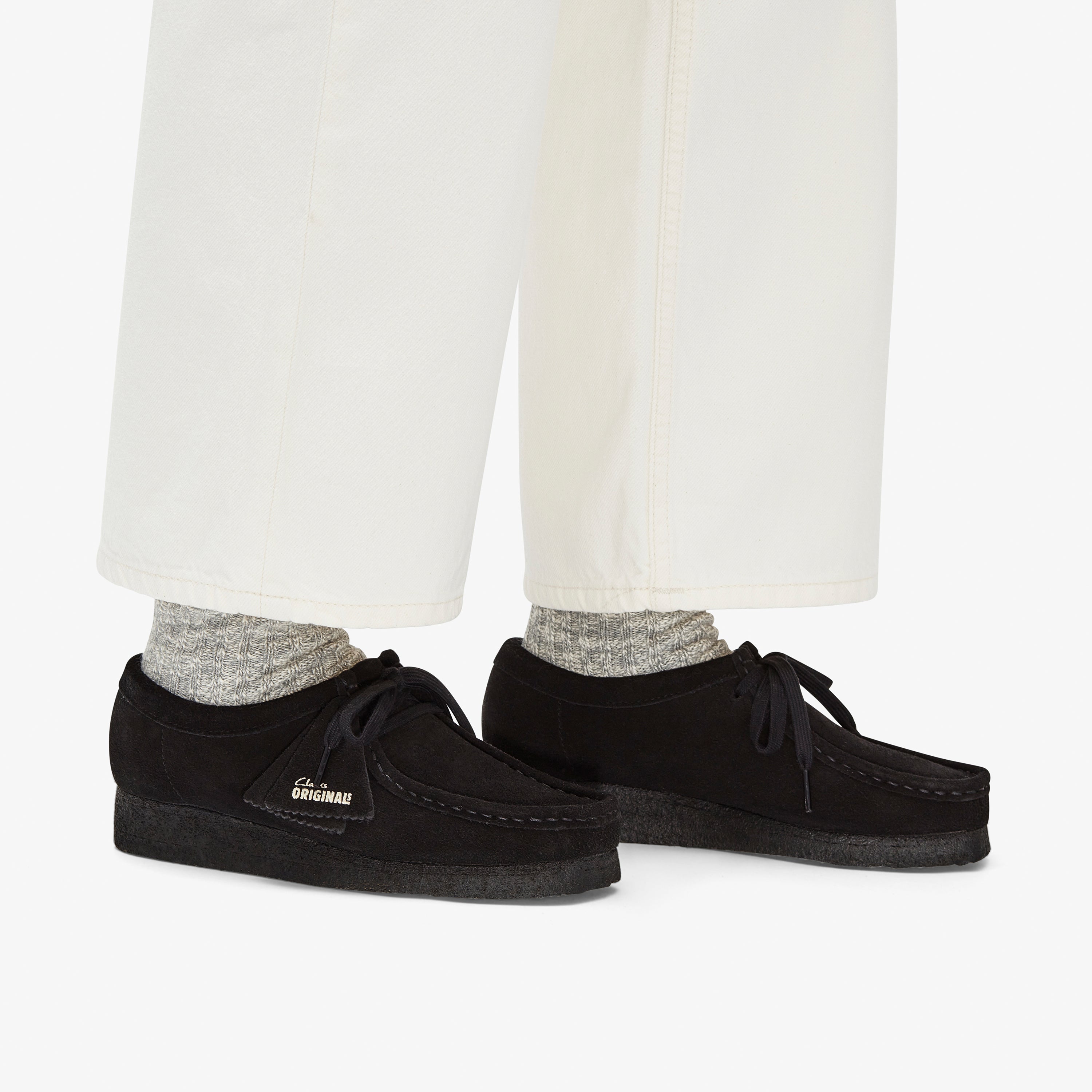 Wallabee. / レディース ワラビー (ブラックスエード)の10枚目