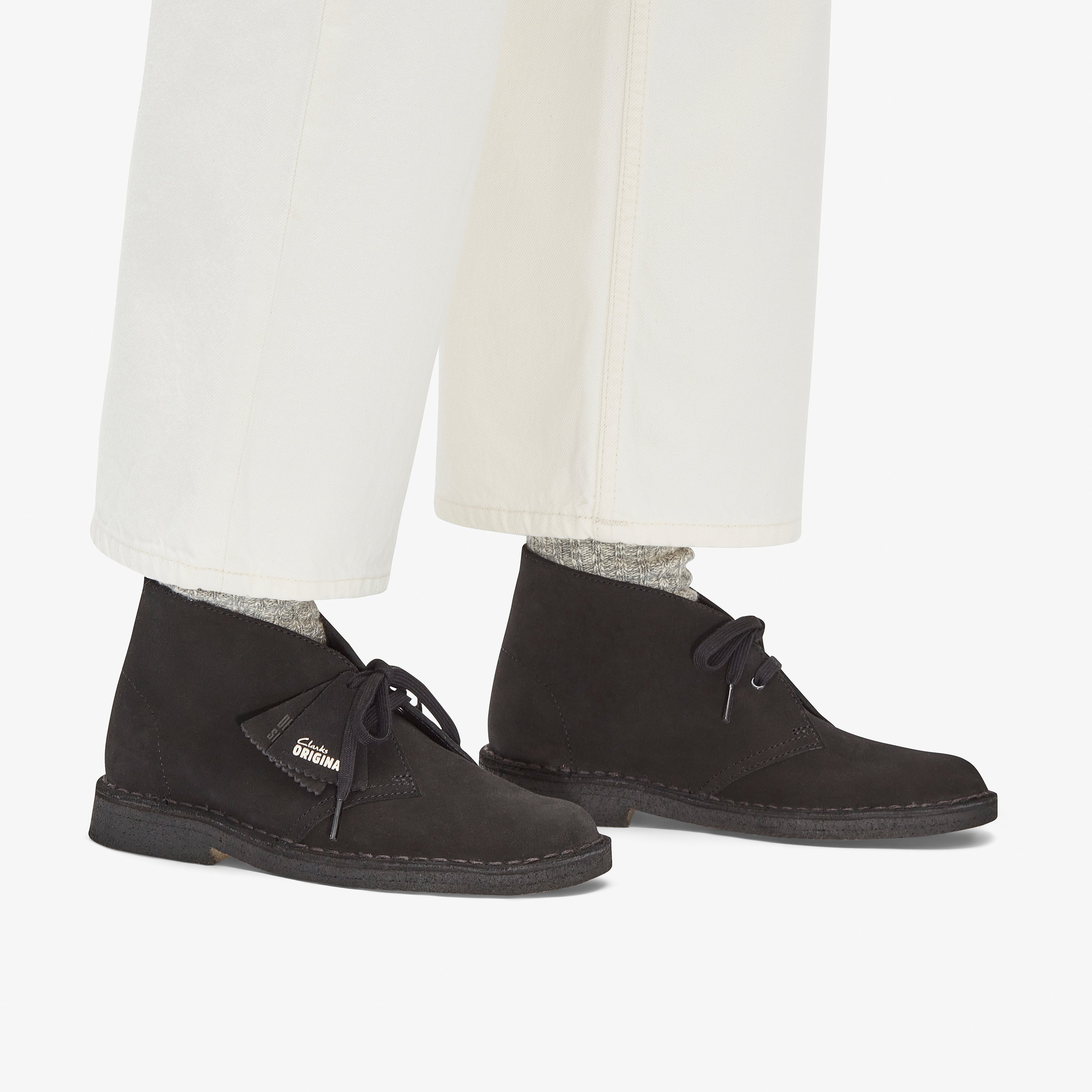 Desert Boot. / レディース デザートブーツ (ブラックスエード)の10枚目