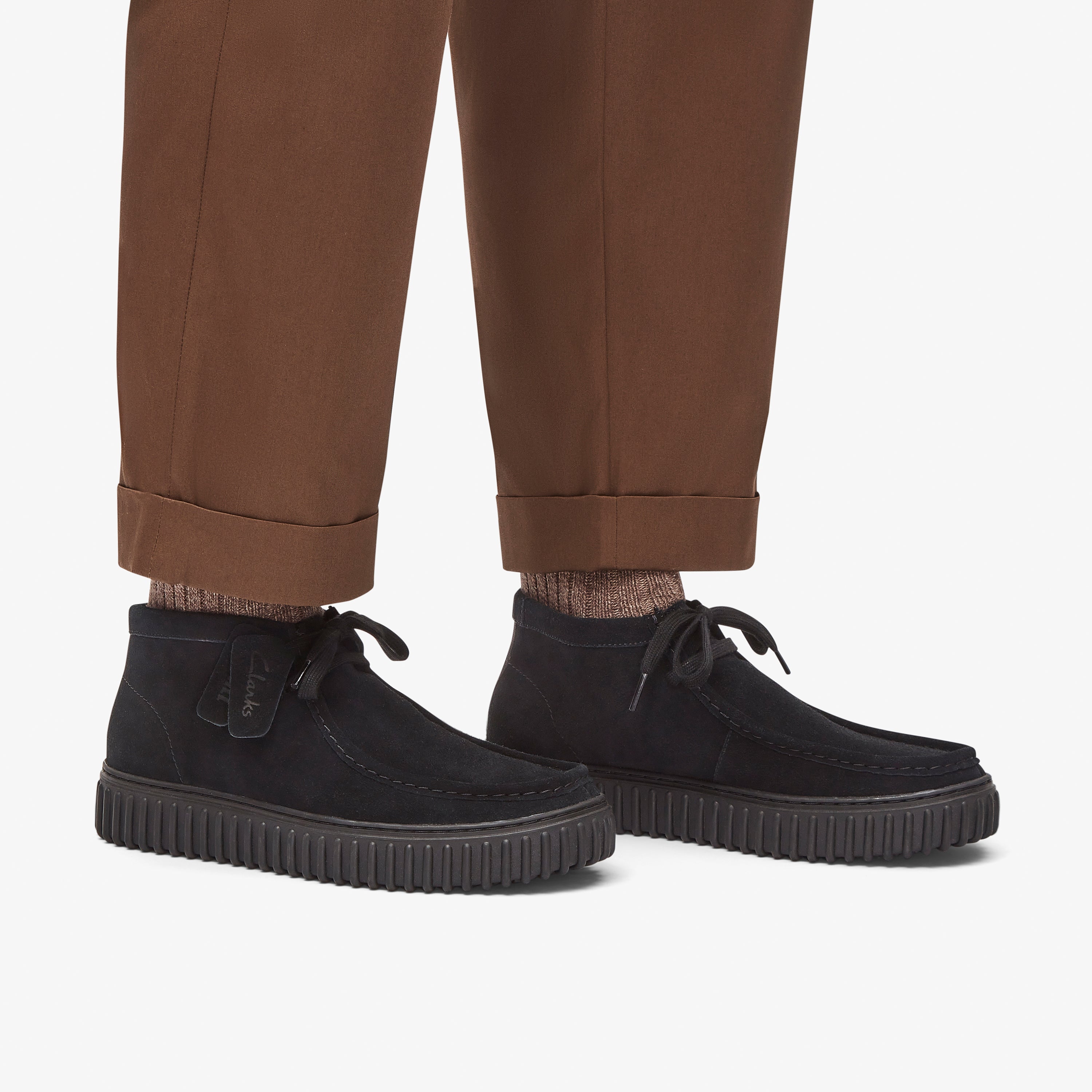 Torhill Hi / メンズ トーヒルハイ (ブラックスエード)の10枚目