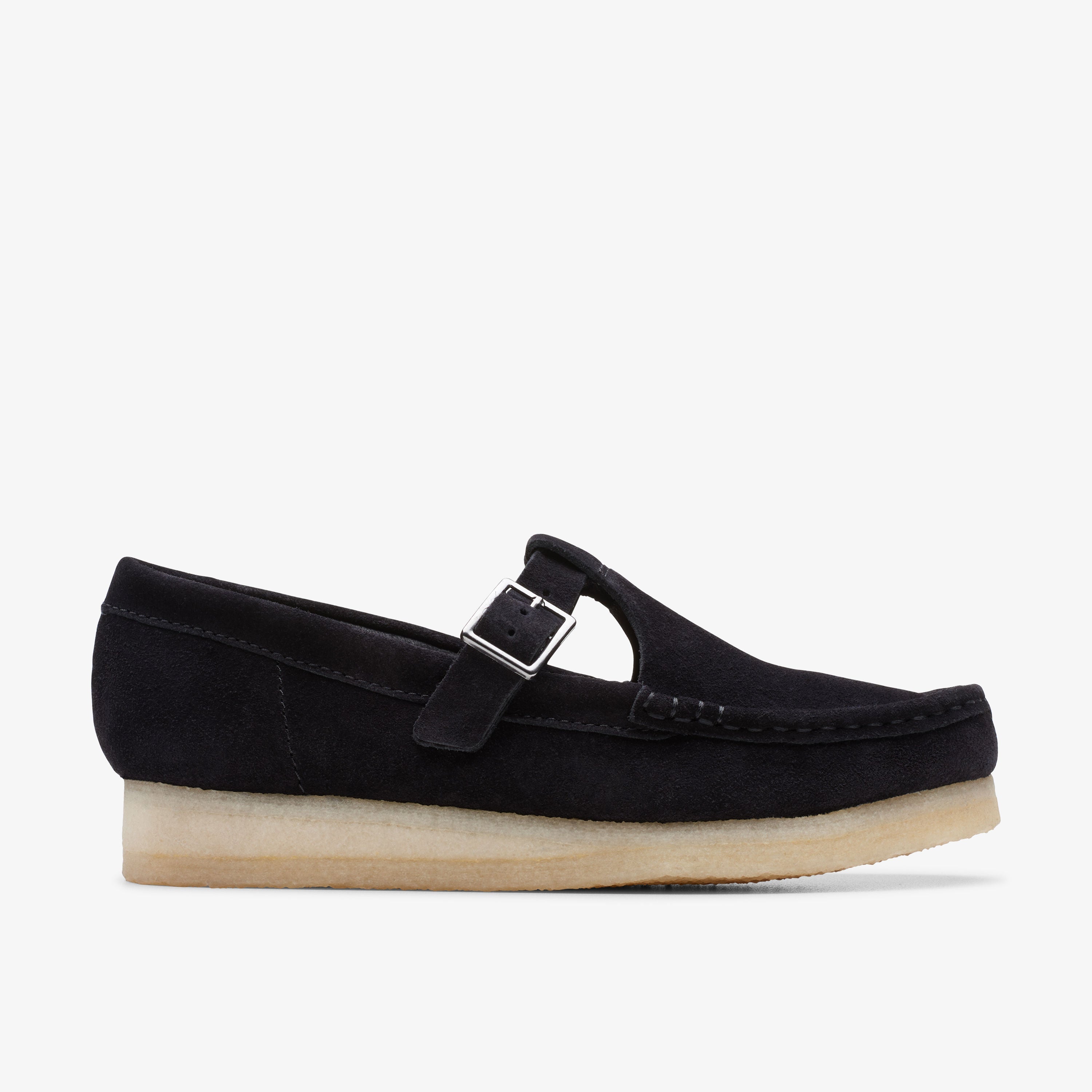 Wallabee T Bar / ワラビーTバー(ブラックスエード)の1枚目