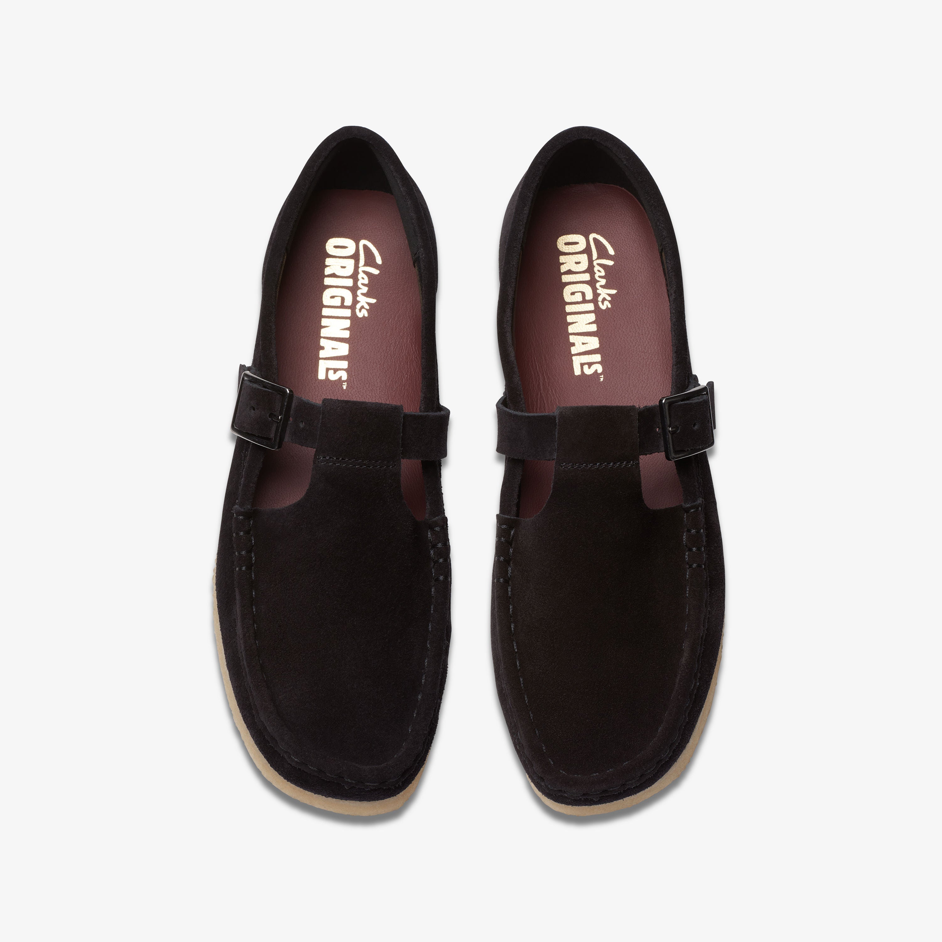 Wallabee T Bar / ワラビーTバー(ブラックスエード)の6枚目