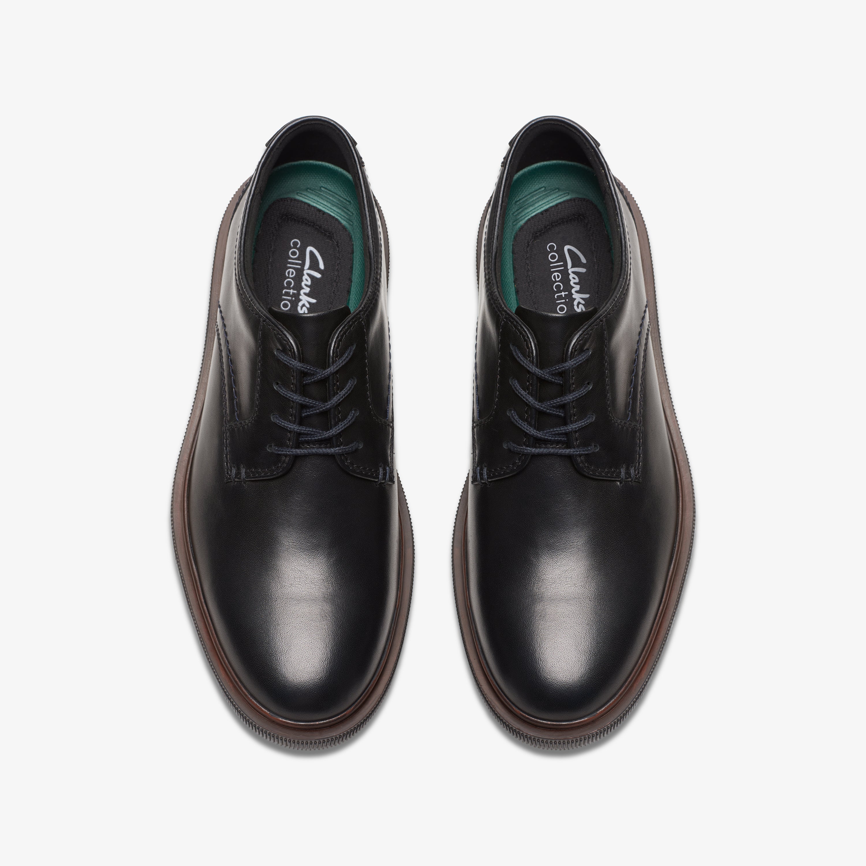 クラークス Clarks Burchill Derby / バーチルダービー (ブラックレザー)の6枚目