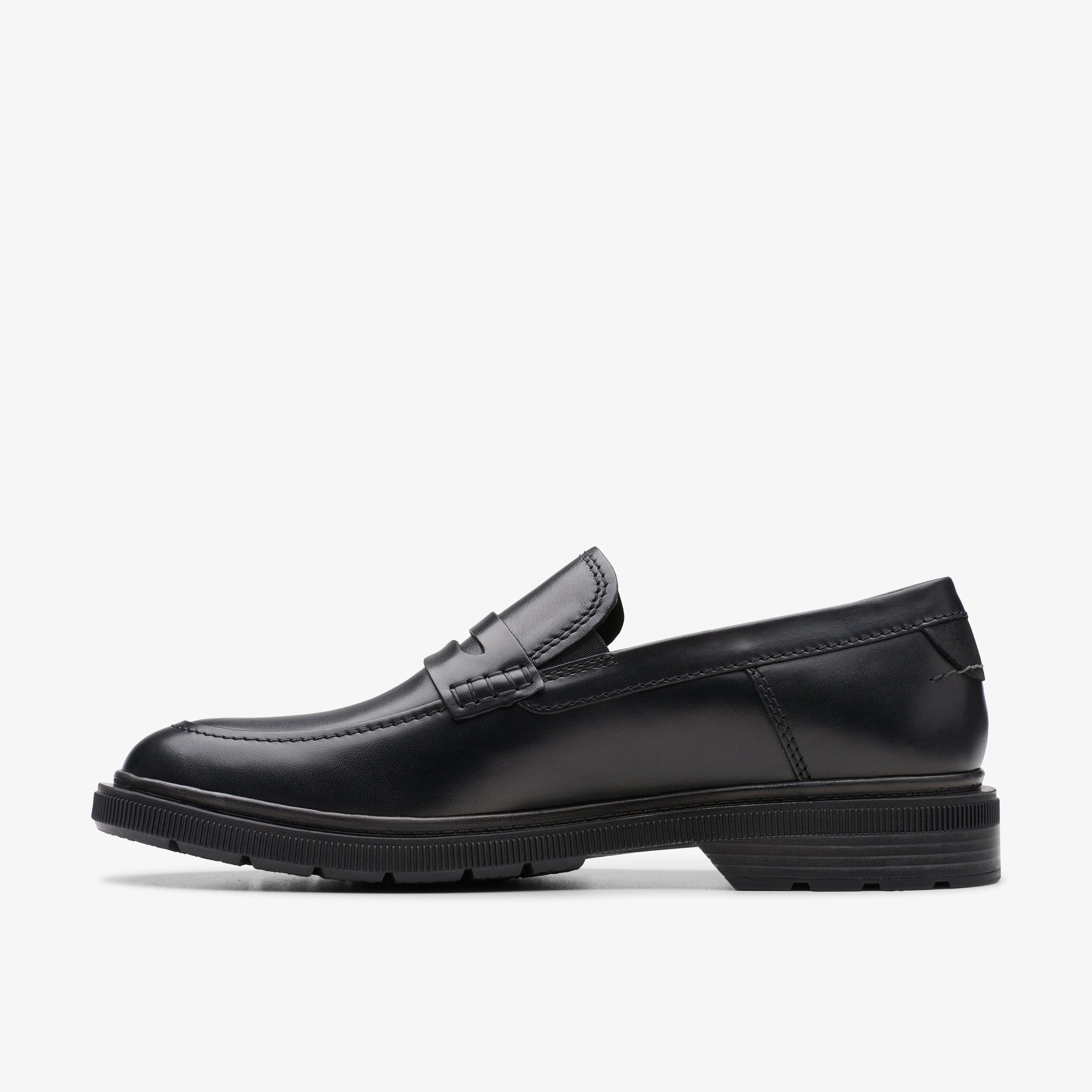 クラークス Clarks Burchill Penny / バーチルペニー (ブラックレザー)の2枚目