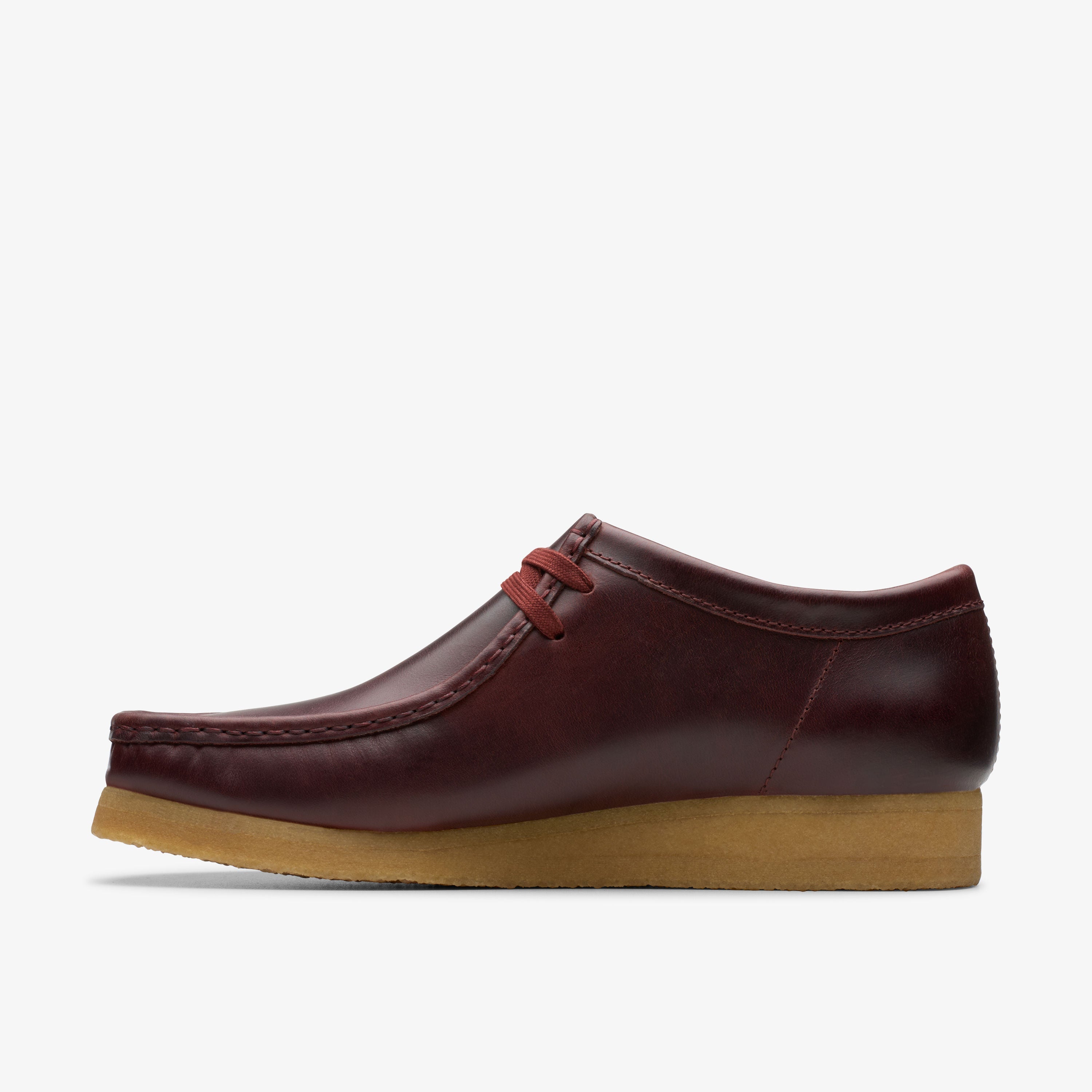Wallabee / メンズ ワラビー (ディープレッドレザー)の2枚目