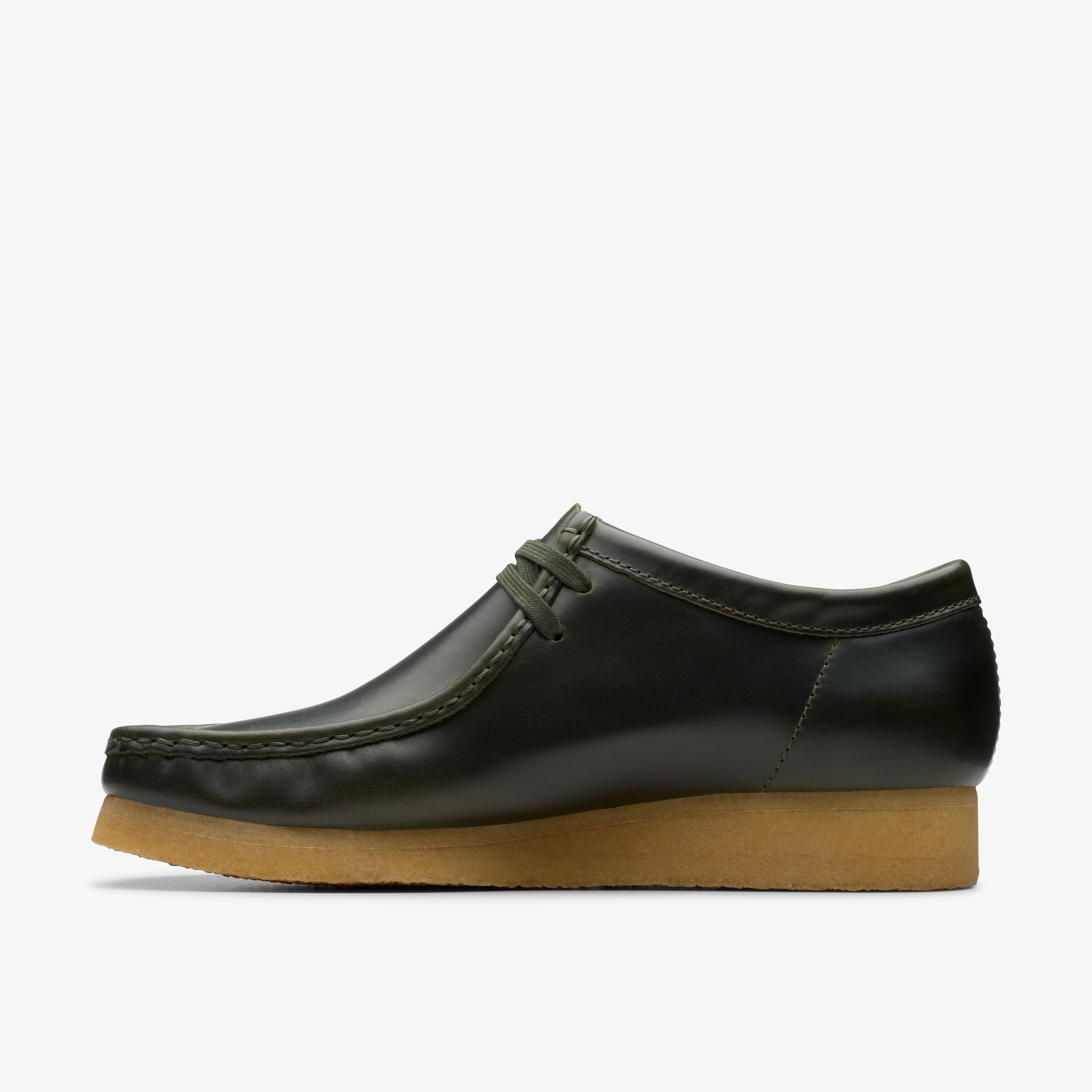 Wallabee / メンズ ワラビー (フォレストグリーンレザー)の2枚目