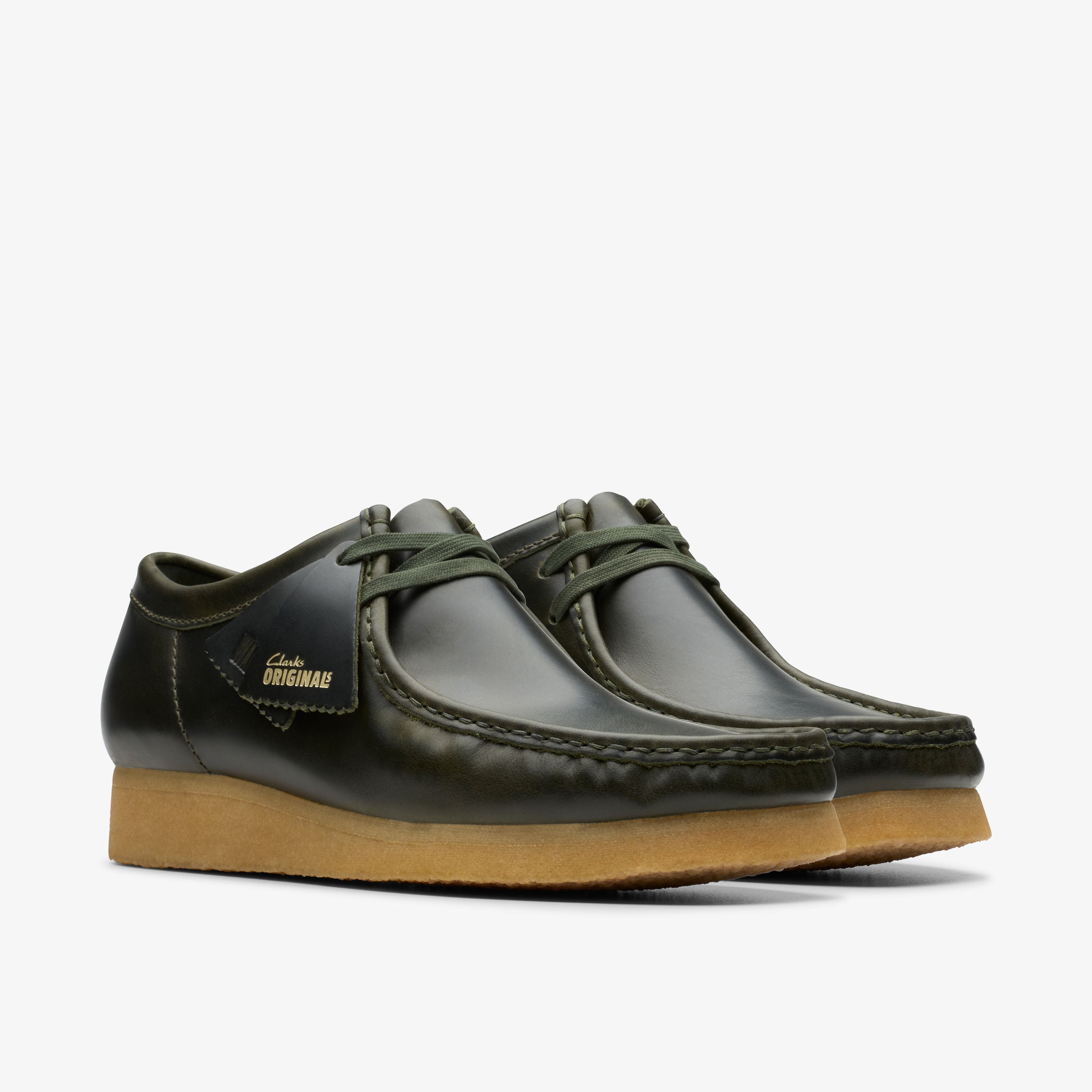Wallabee / メンズ ワラビー (フォレストグリーンレザー)の4枚目