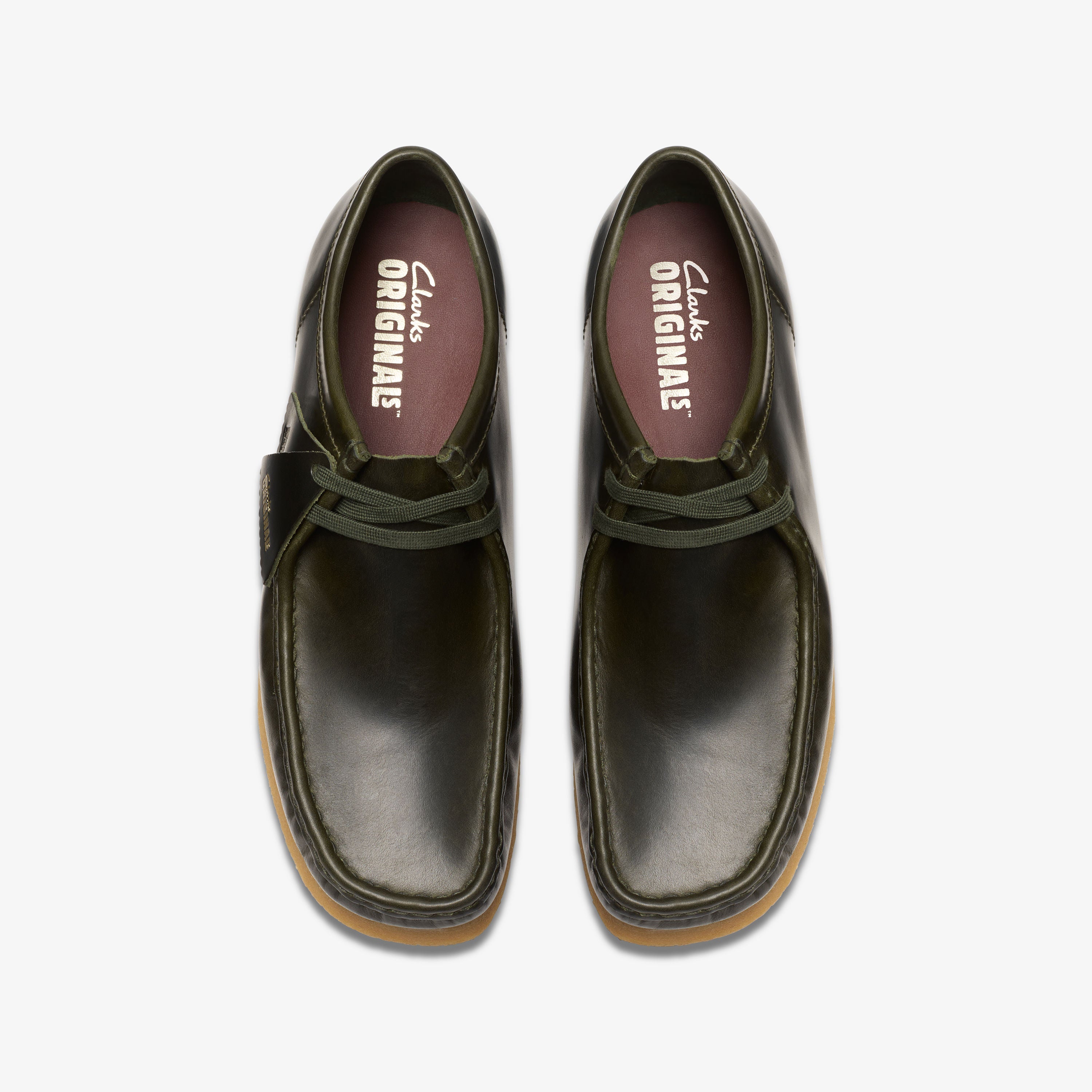Wallabee / メンズ ワラビー (フォレストグリーンレザー)の6枚目
