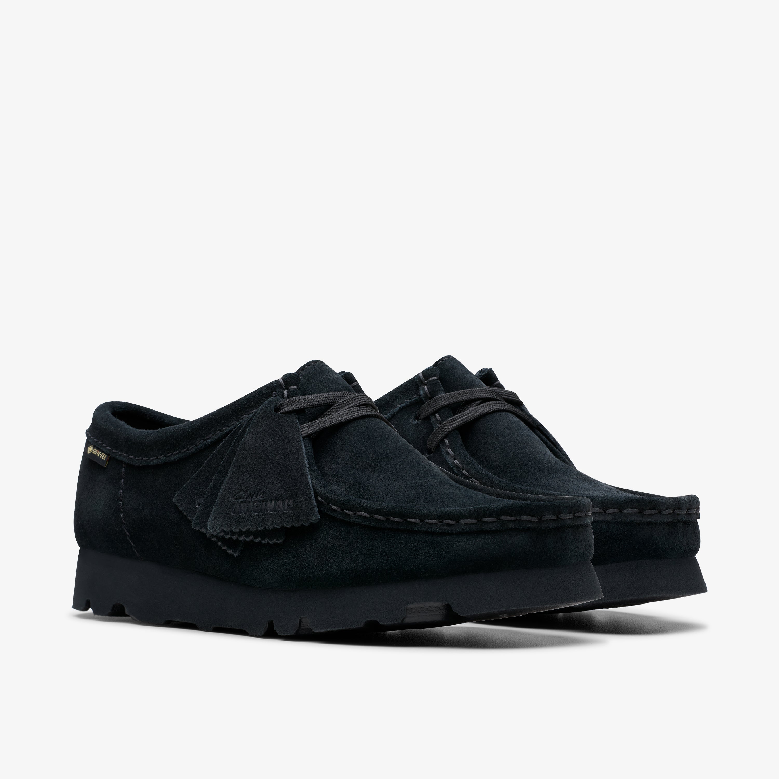 Wallabee.GTX / レディースワラビーゴアテックス (ブラックスエード)の4枚目