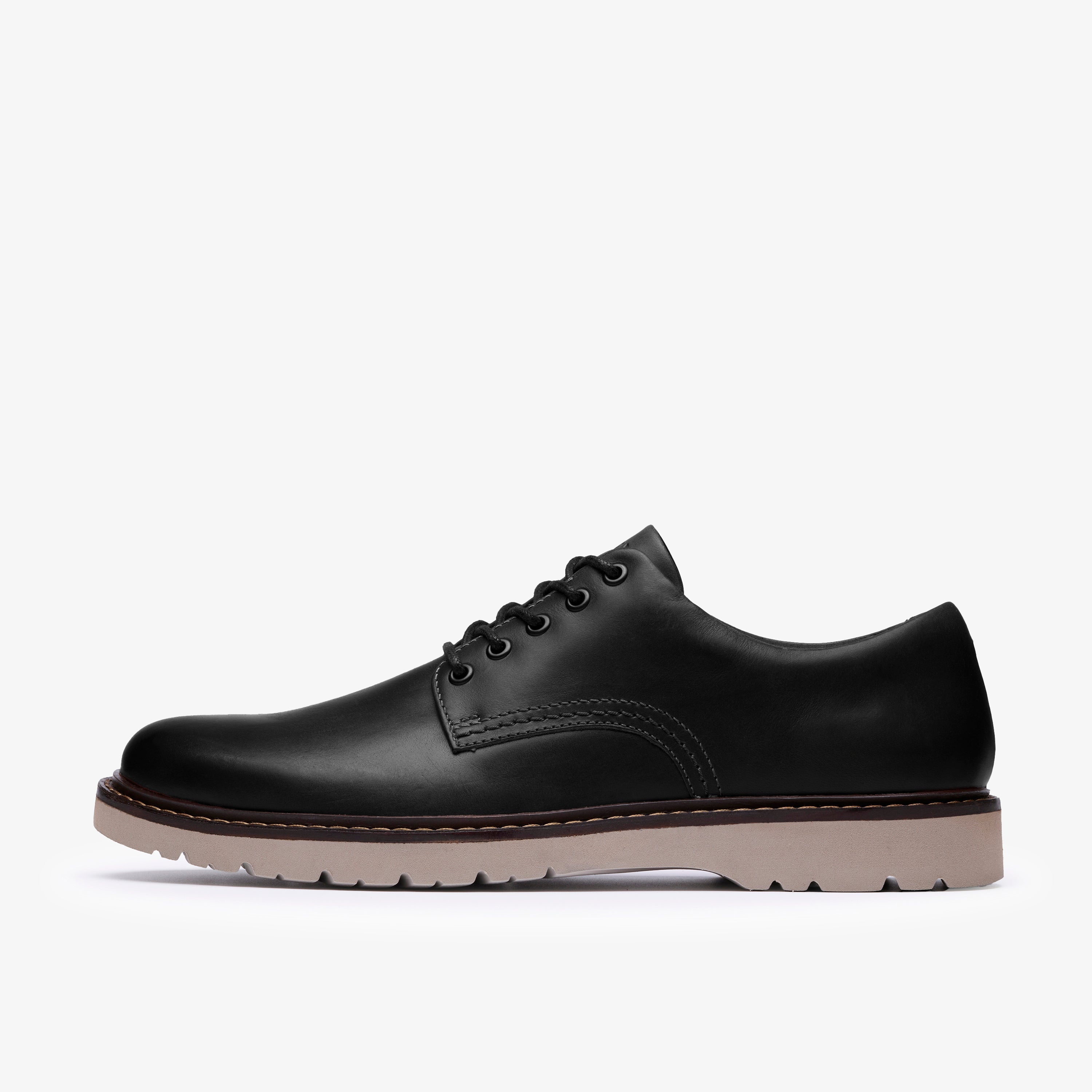 クラークス Clarks Eastridge Low / イーストリッジロー (ブラックレザー)の2枚目