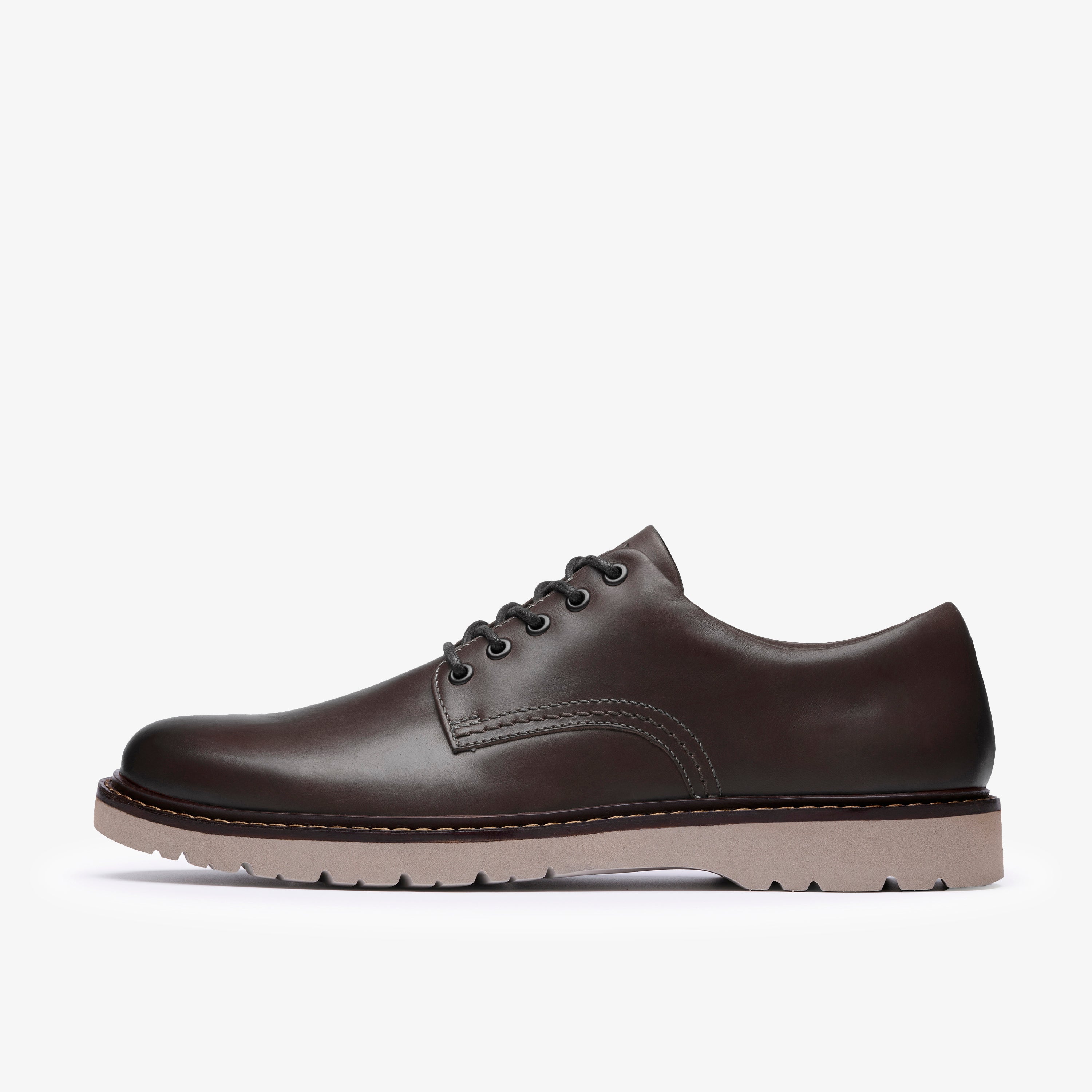 クラークス Clarks Eastridge Low / イーストリッジロー (ダークブラウンレザー)の2枚目