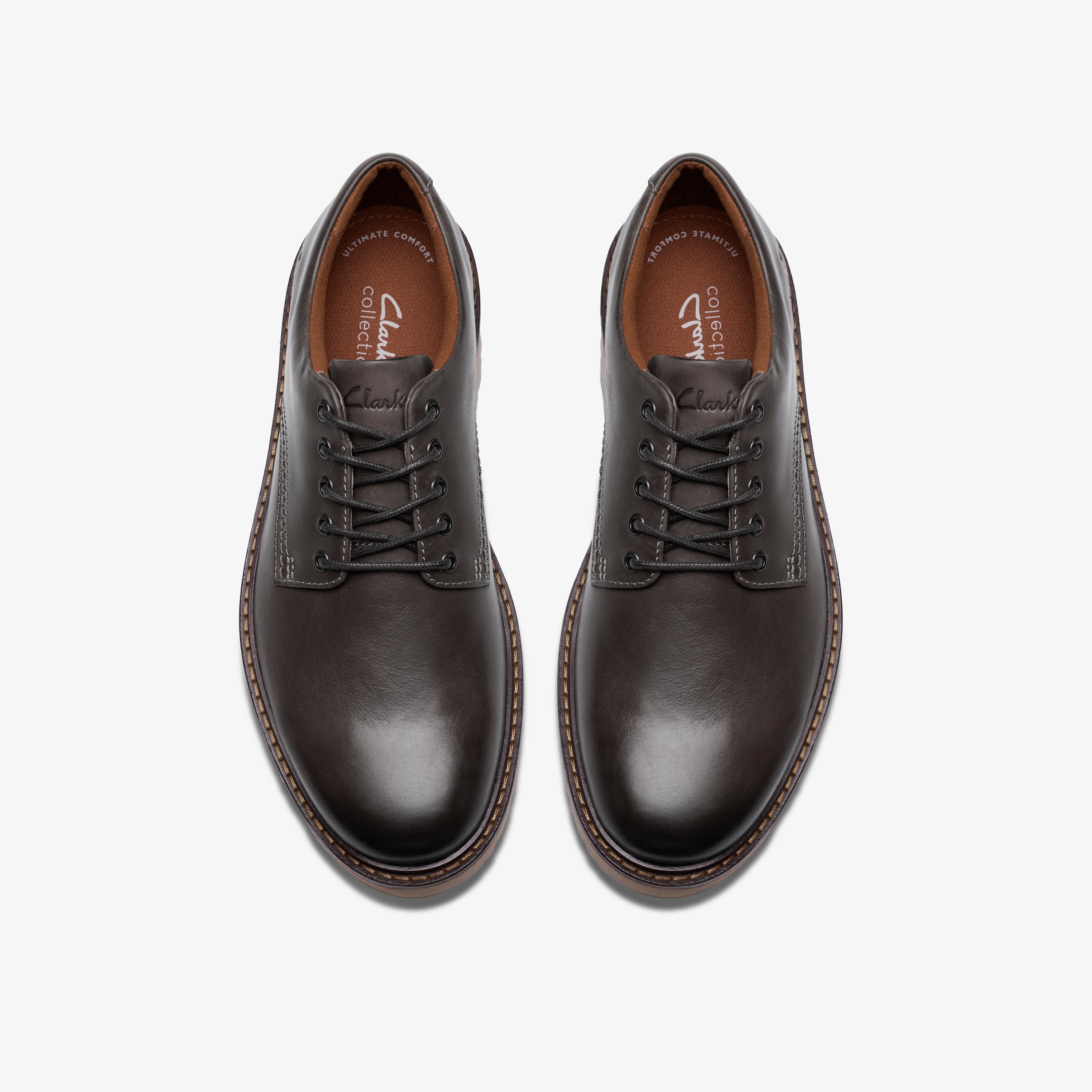 クラークス Clarks Eastridge Low / イーストリッジロー (ダークブラウンレザー)の6枚目