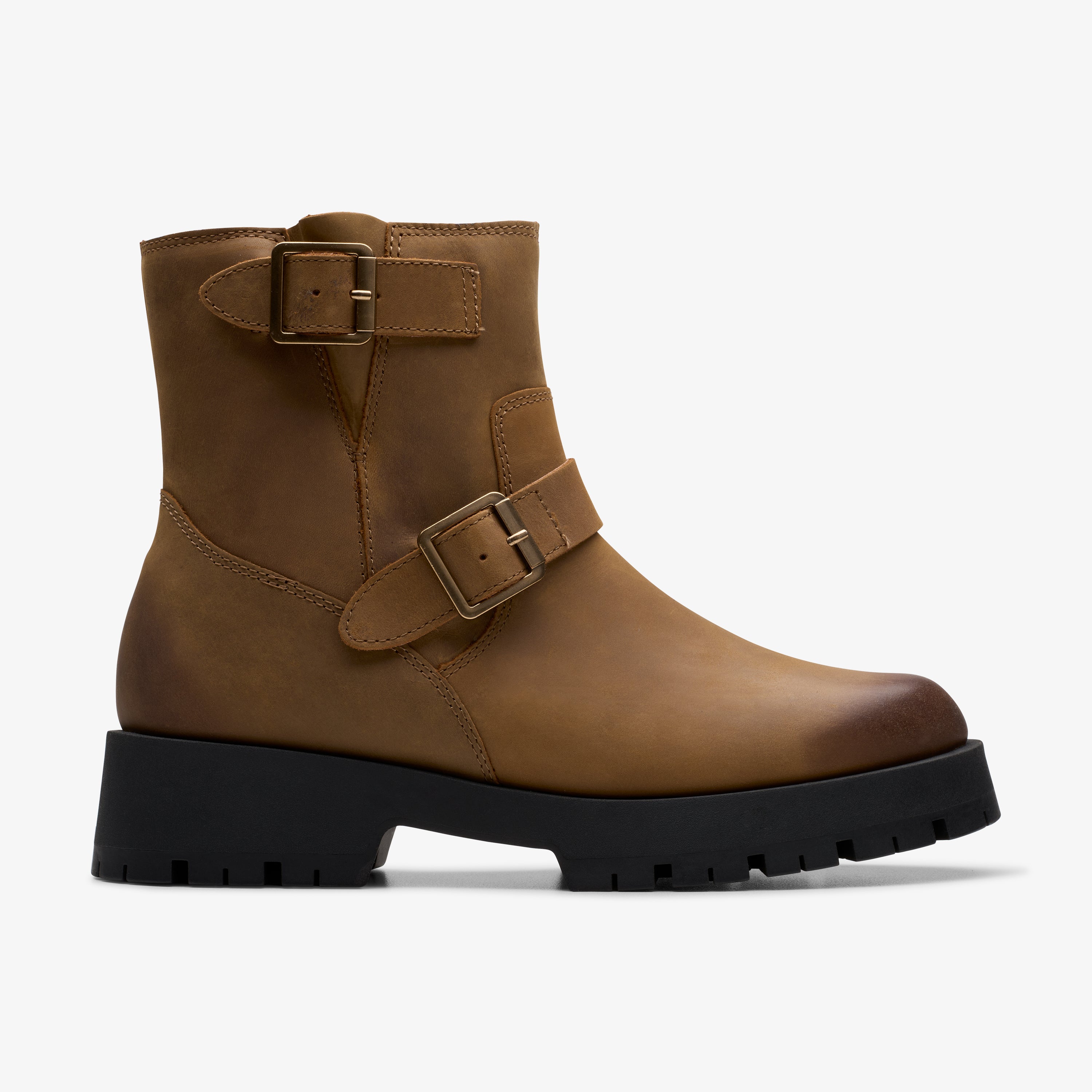 クラークス Clarks Ledwick Haley / レドウィックヘイリー (ダークサンドオイリー)の1枚目