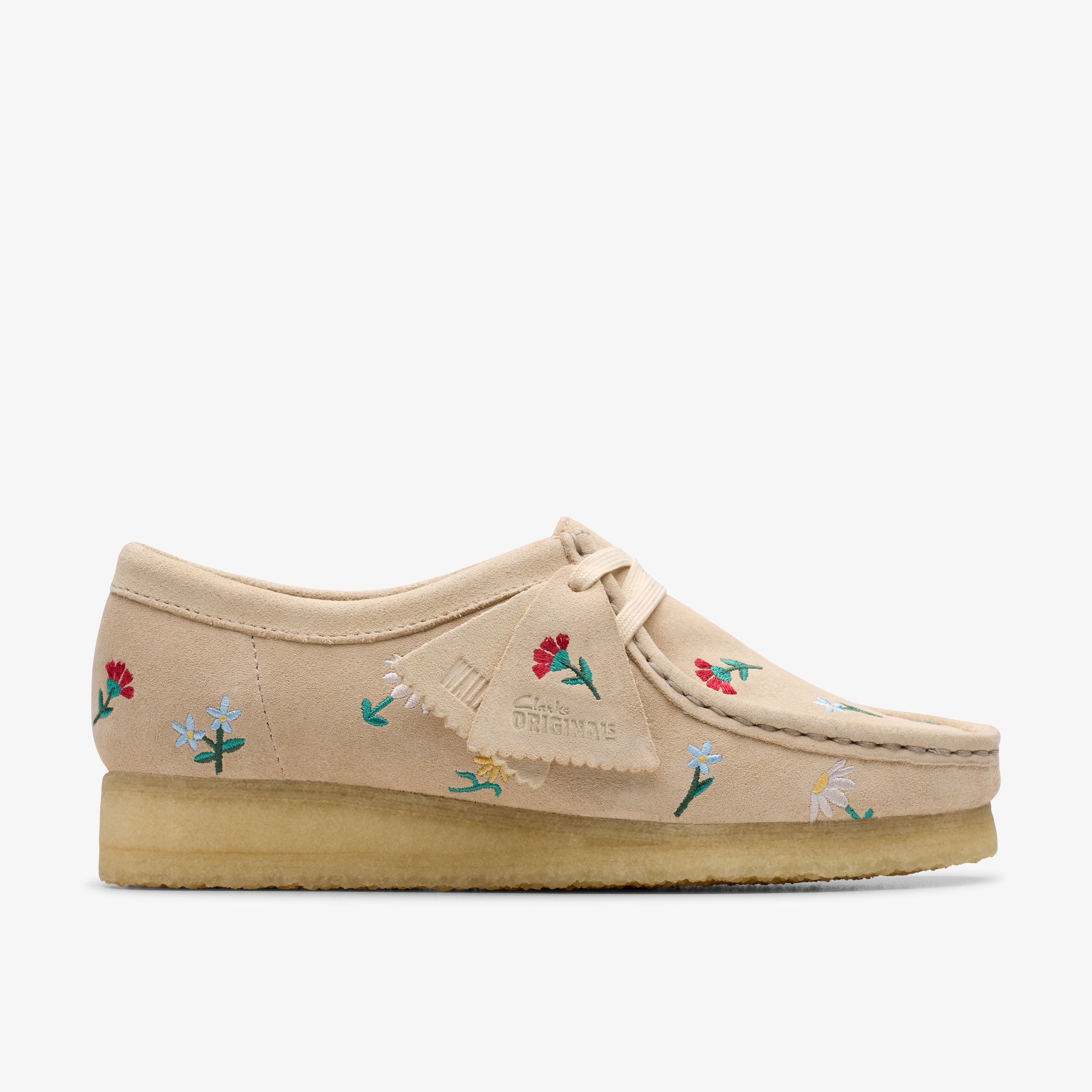 Wallabee. / レディース ワラビー (トープエンブロイダリー)の1枚目