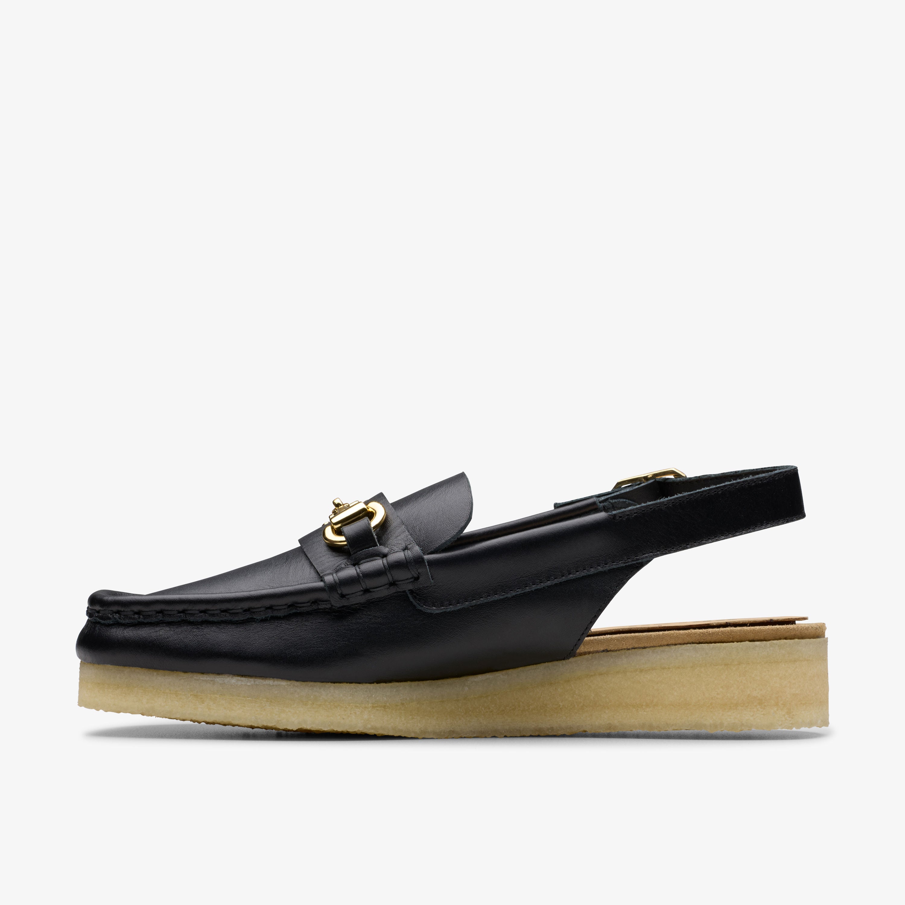 Wallabee Sling / ワラビースリング (ブラックレザー)の2枚目