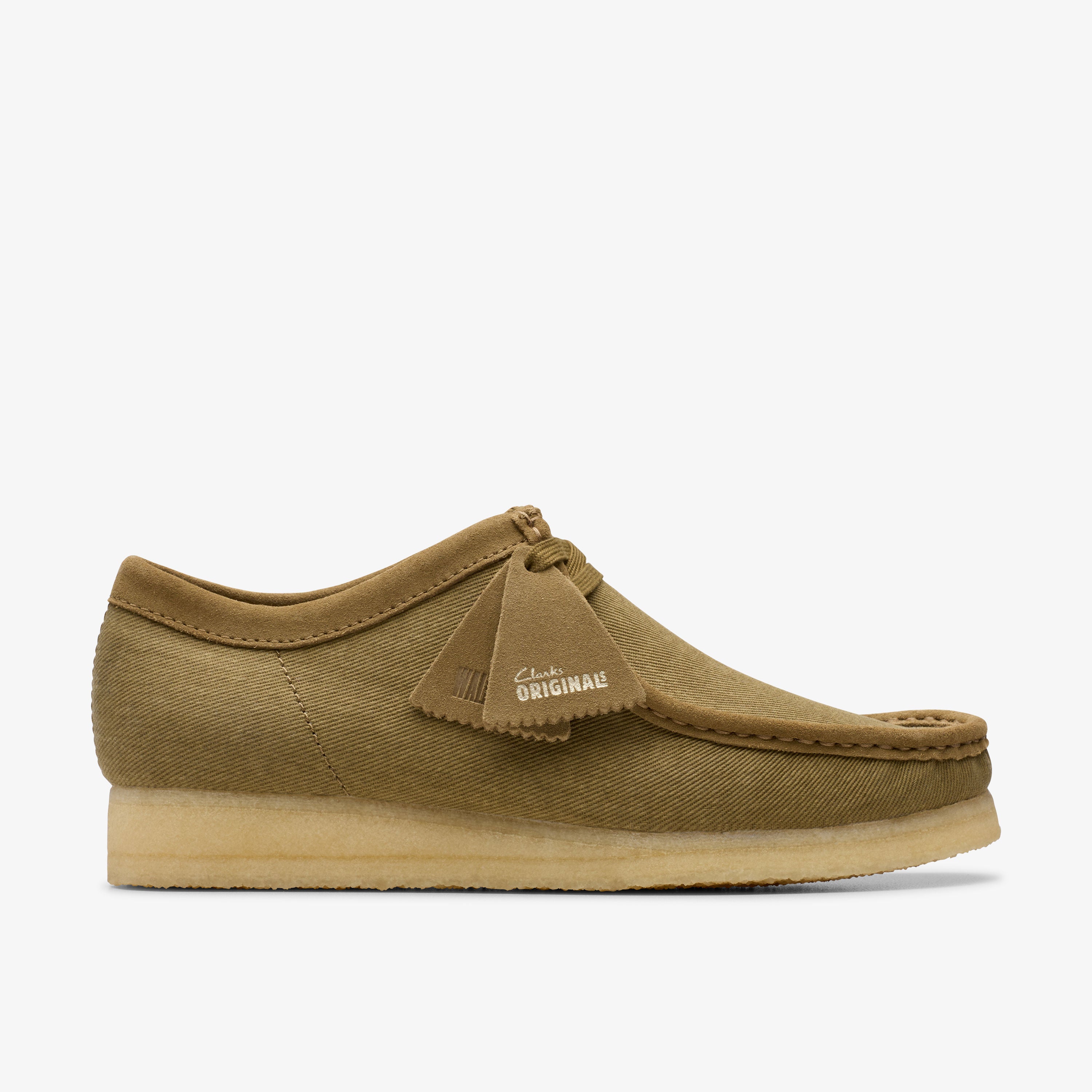 Wallabee / メンズワラビー (オリーブキャンバス)の1枚目