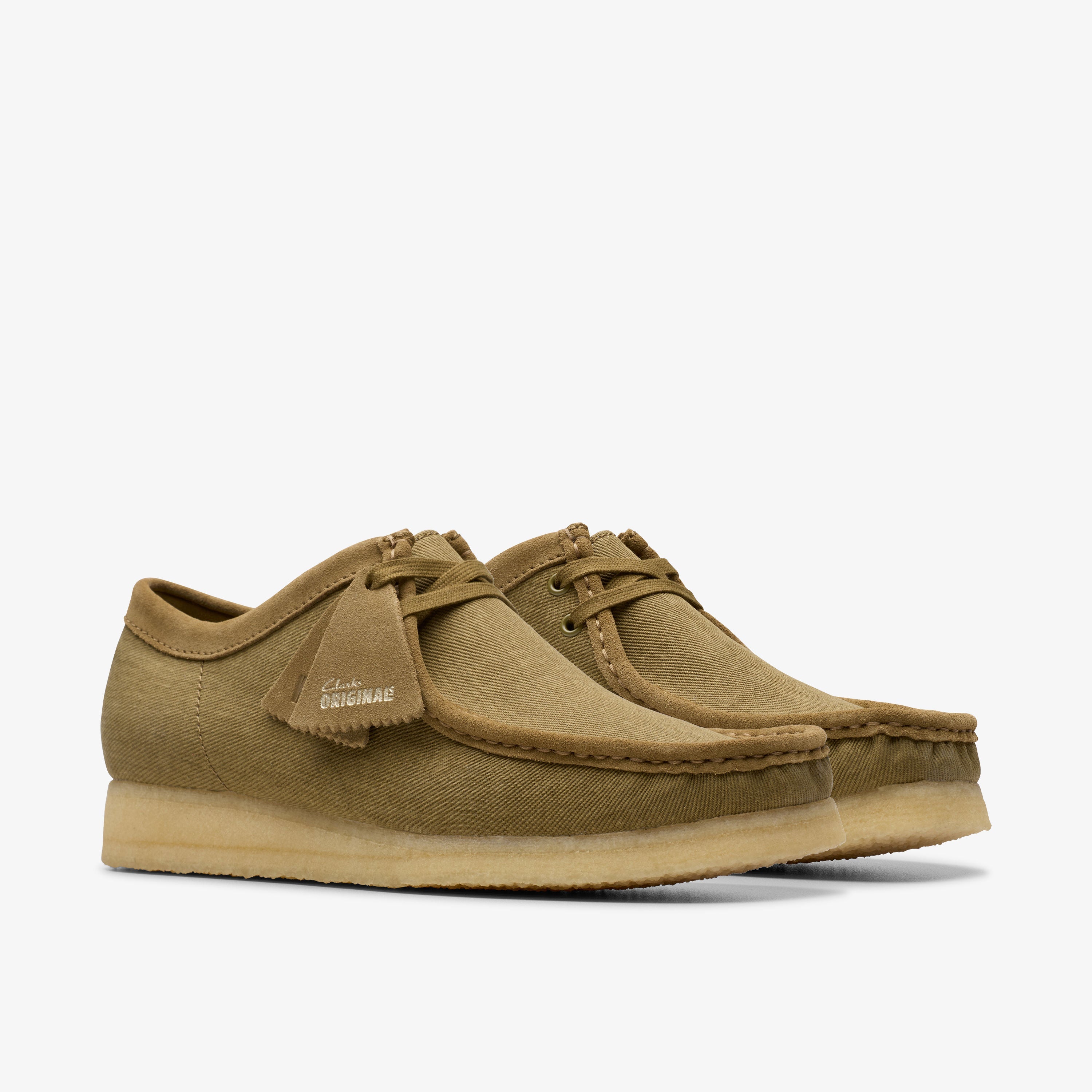 Wallabee / メンズワラビー (オリーブキャンバス)の4枚目