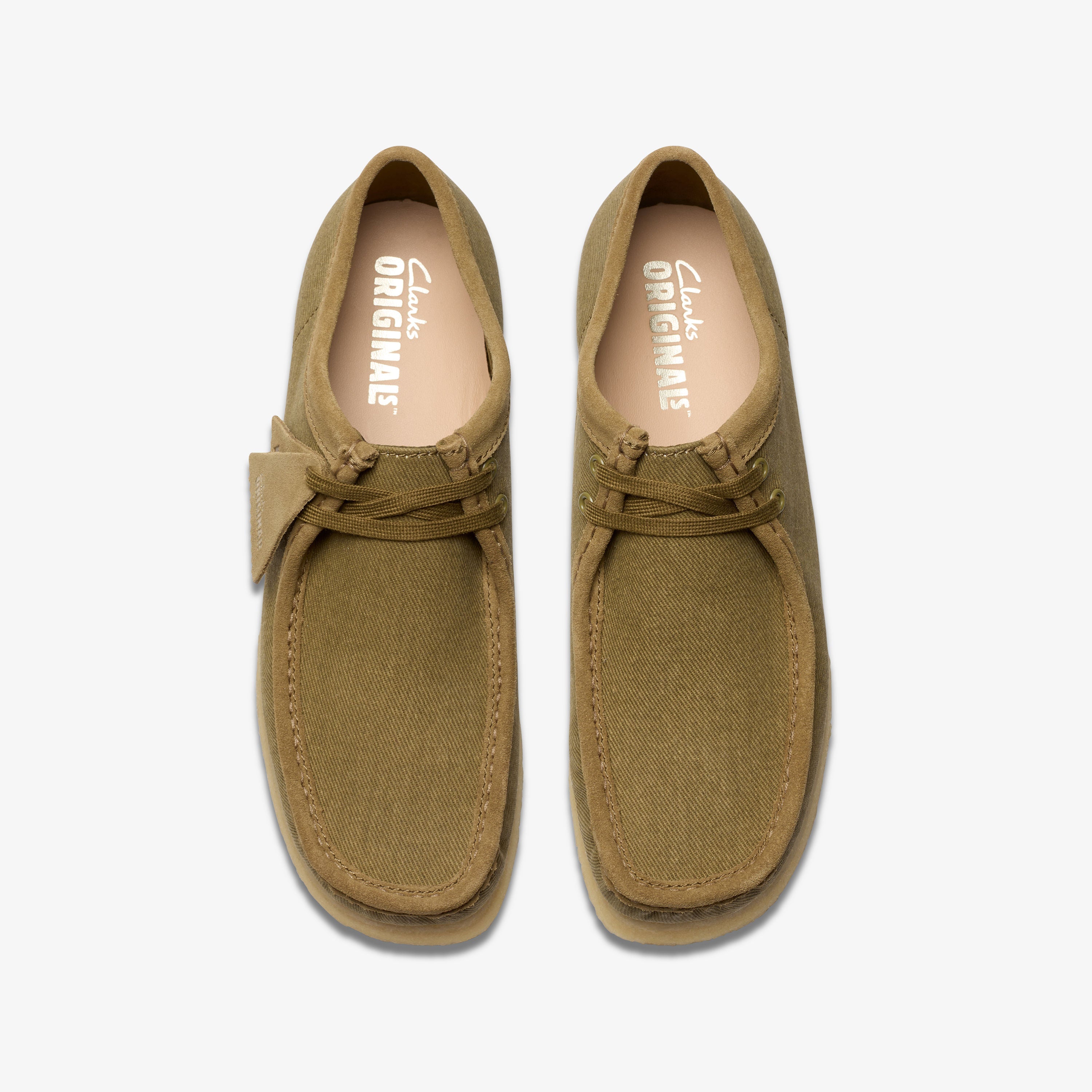 Wallabee / メンズワラビー (オリーブキャンバス)の6枚目