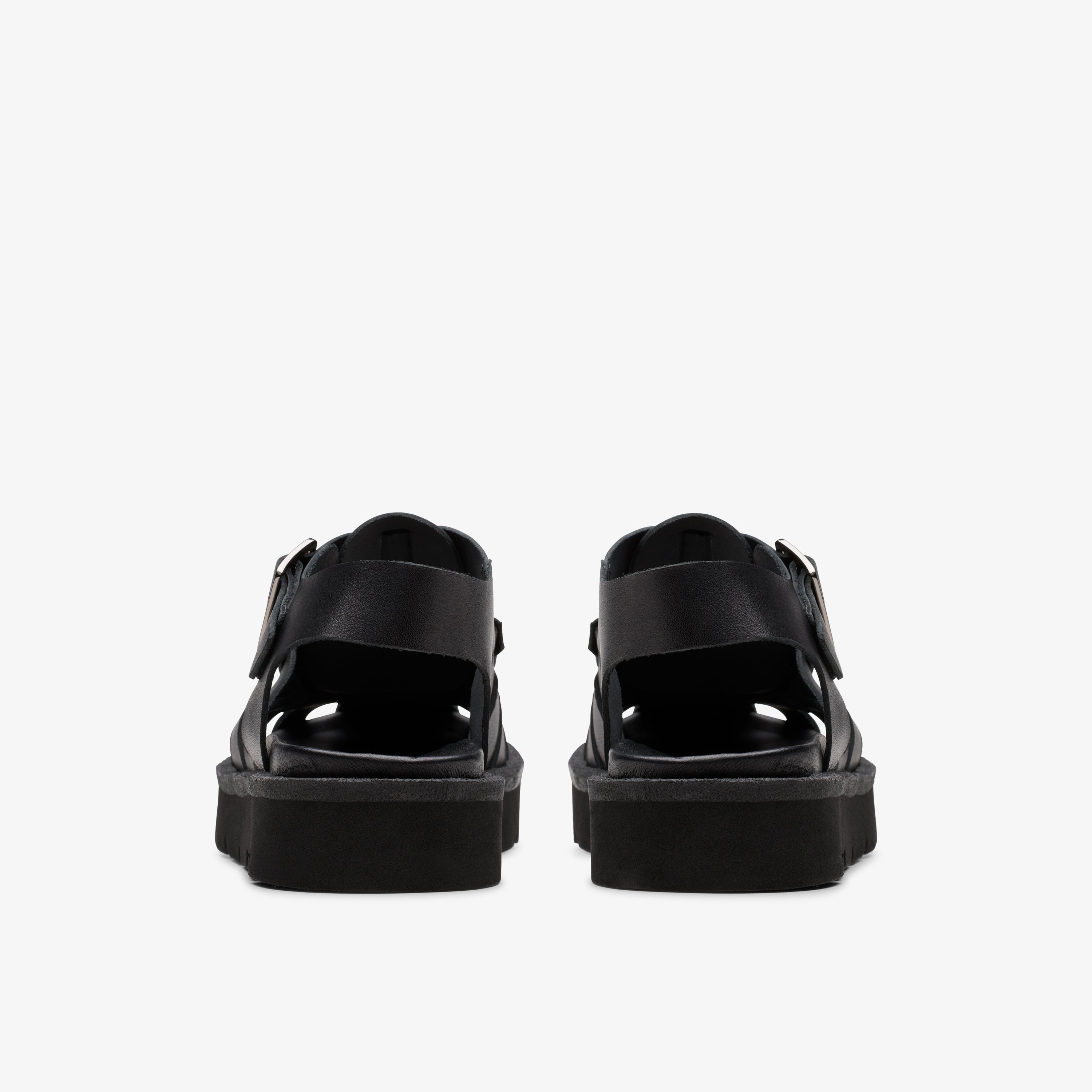 Meare Buckle. / レディースメアバックル (ブラックレザー)の5枚目