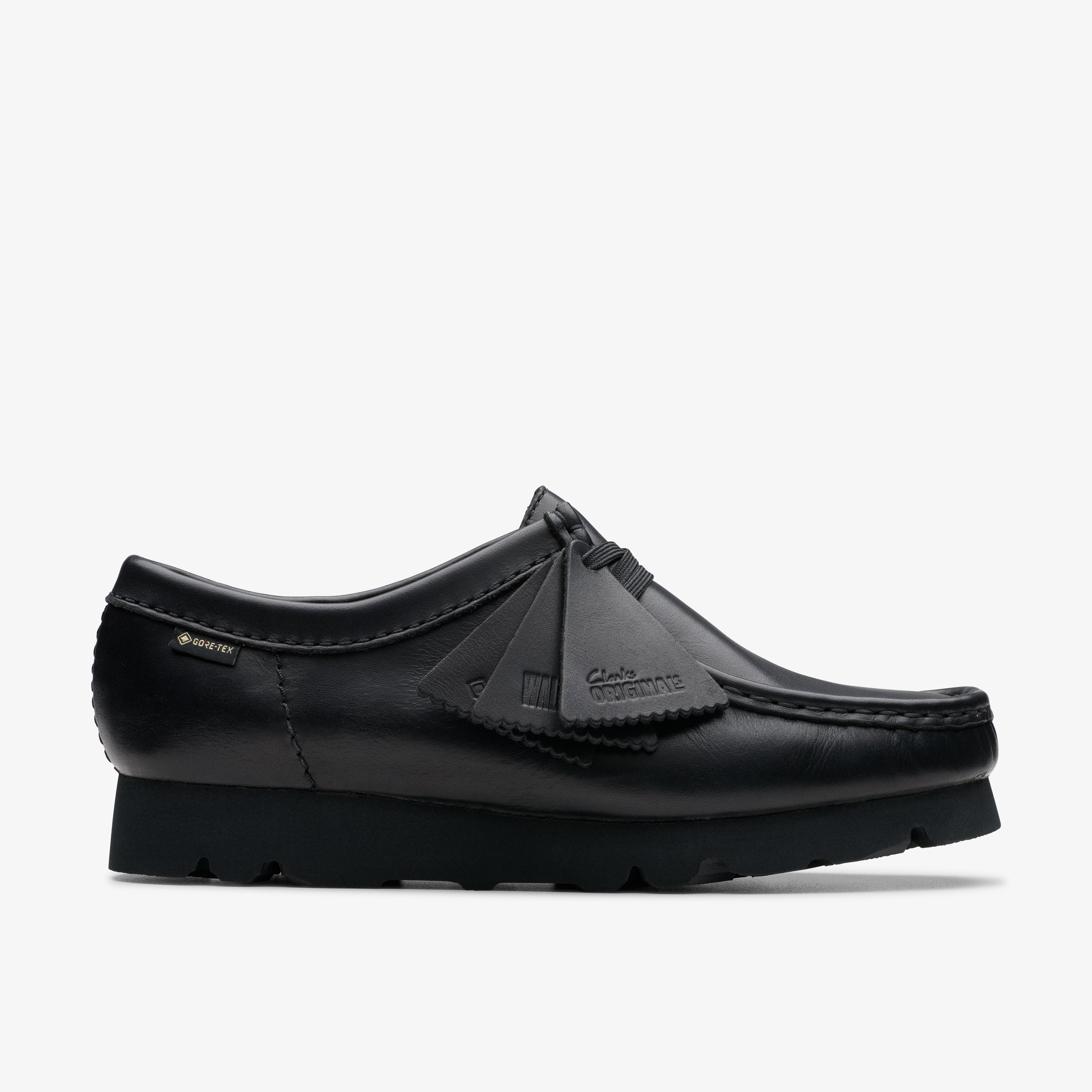 Wallabee.GTX / レディース ワラビーゴアテックス (ブラック/ブラックレザー)の1枚目