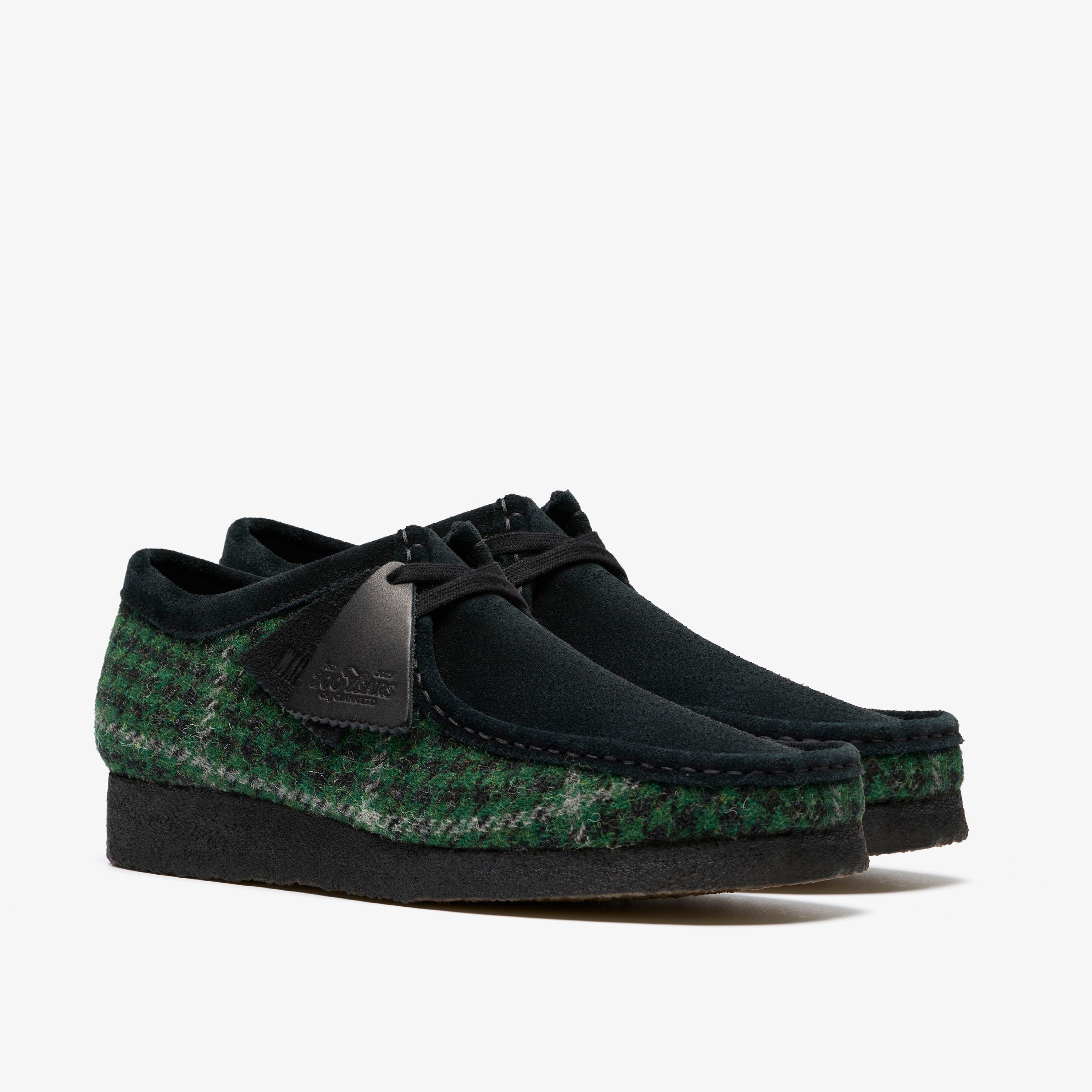 Wallabee / メンズ ワラビー (グリーンツイードコンビ)の4枚目
