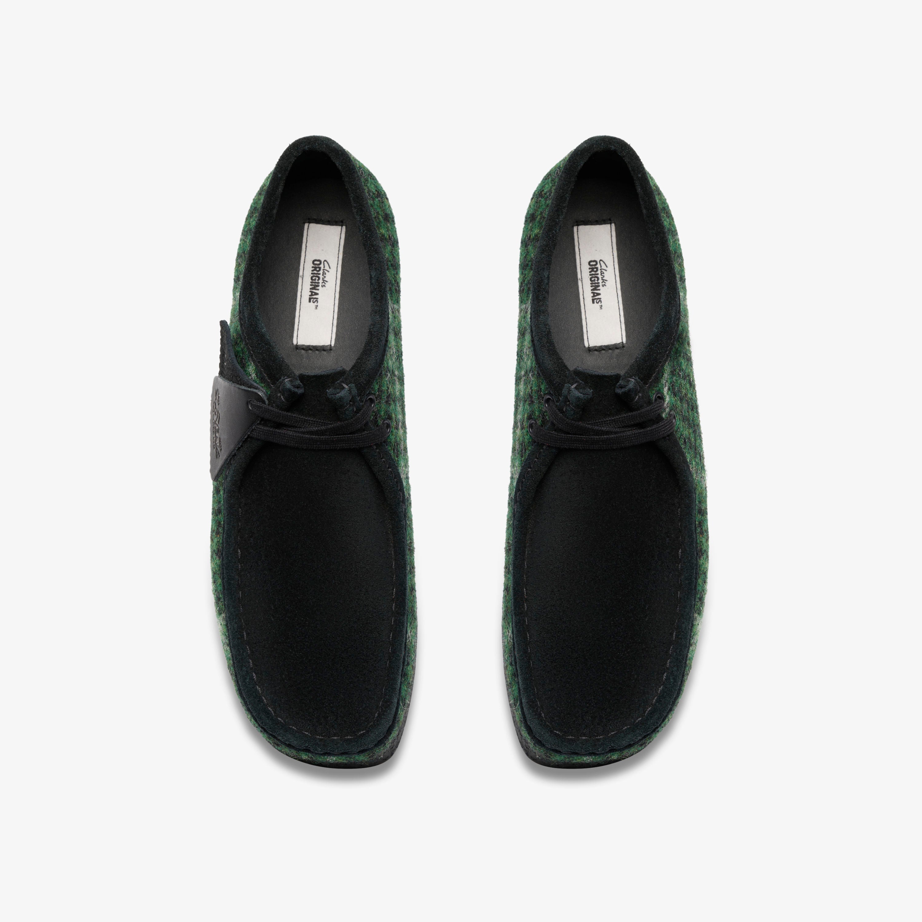 Wallabee / メンズ ワラビー (グリーンツイードコンビ)の6枚目