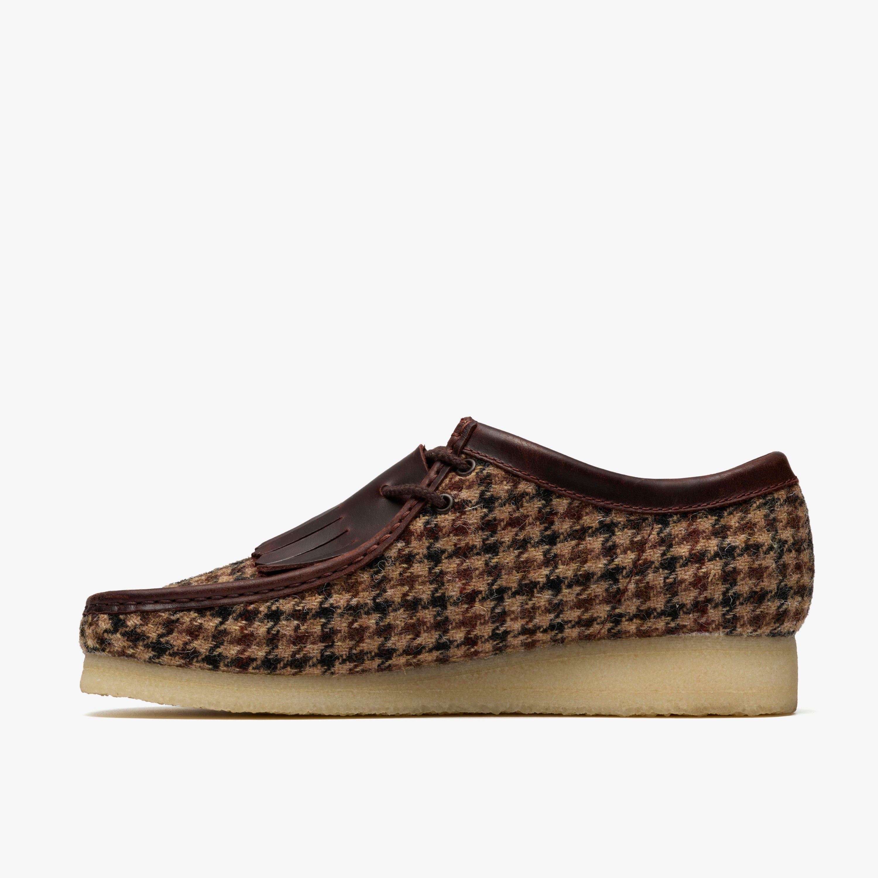 Wallabee / メンズ ワラビー (ブラウンツイードコンビ)の2枚目