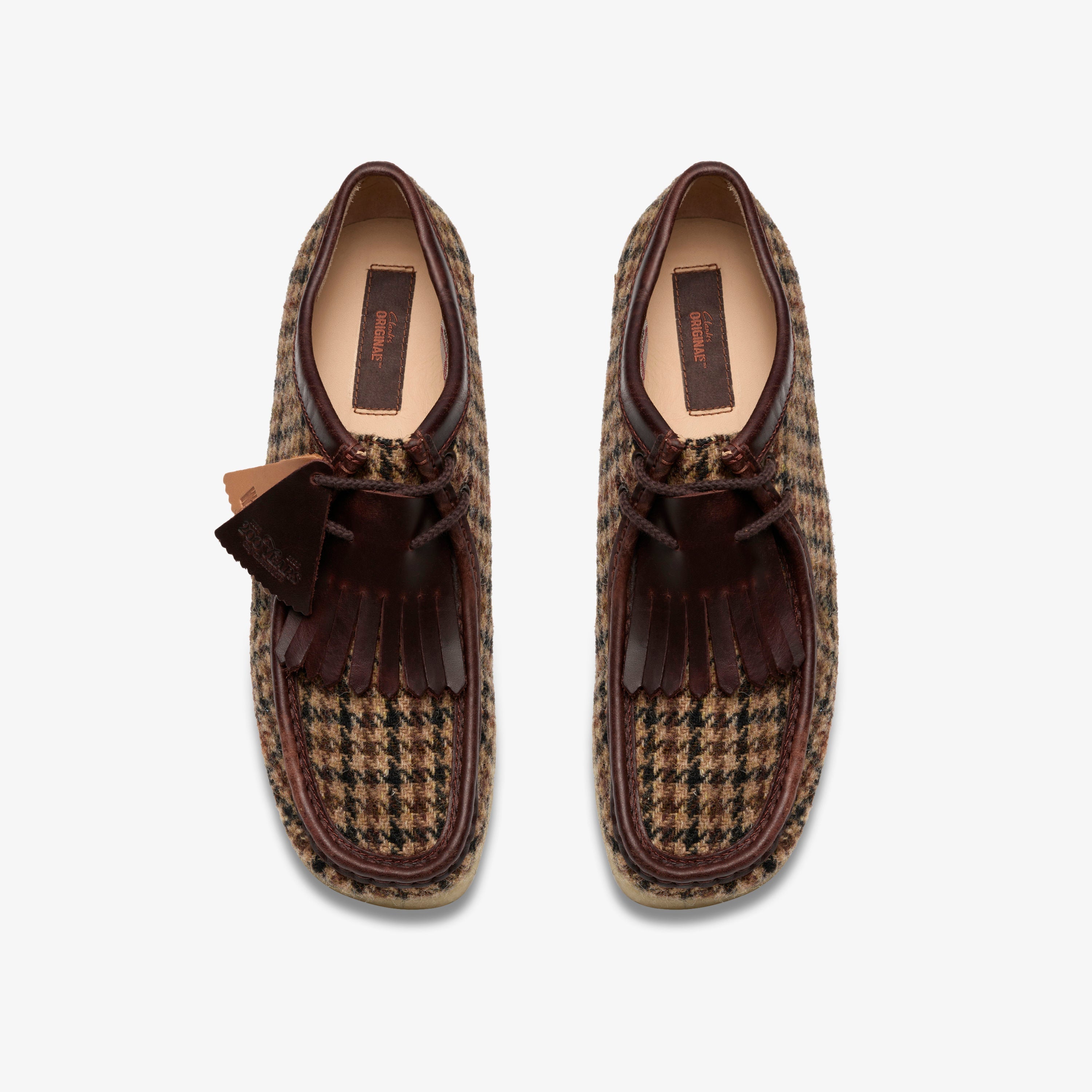 Wallabee / メンズ ワラビー (ブラウンツイードコンビ)の6枚目