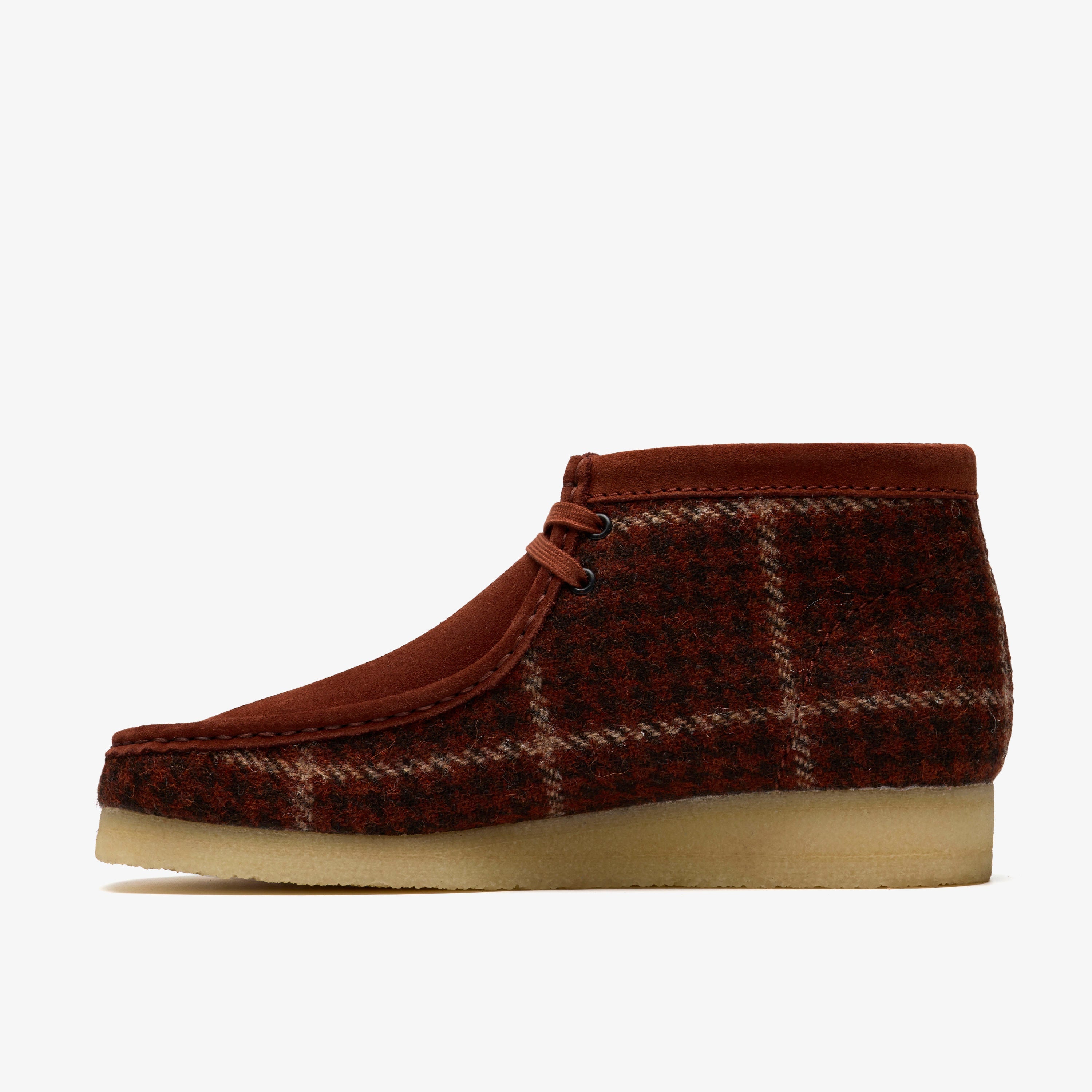 Wallabee Boot / メンズワラビーブーツ (ラストツイードコンビ)の2枚目