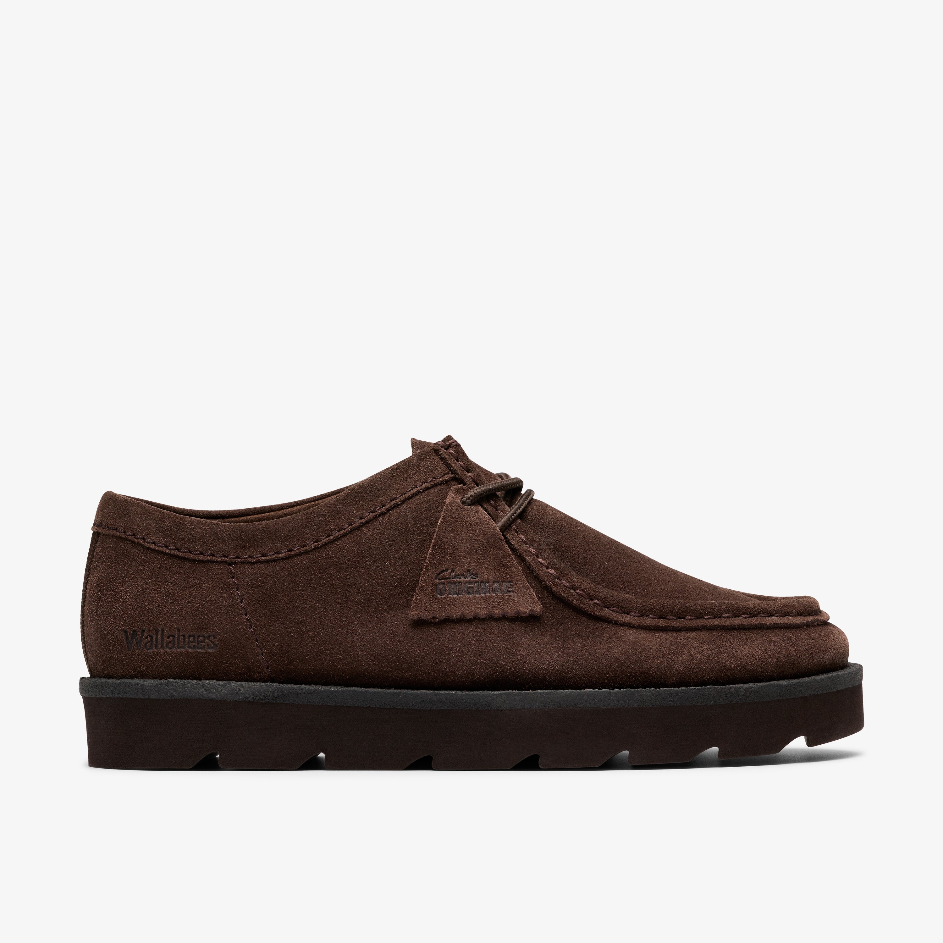 クラークス Clarks Meare Walla / メンズメアワラ (ダークブラウンスエード)の1枚目