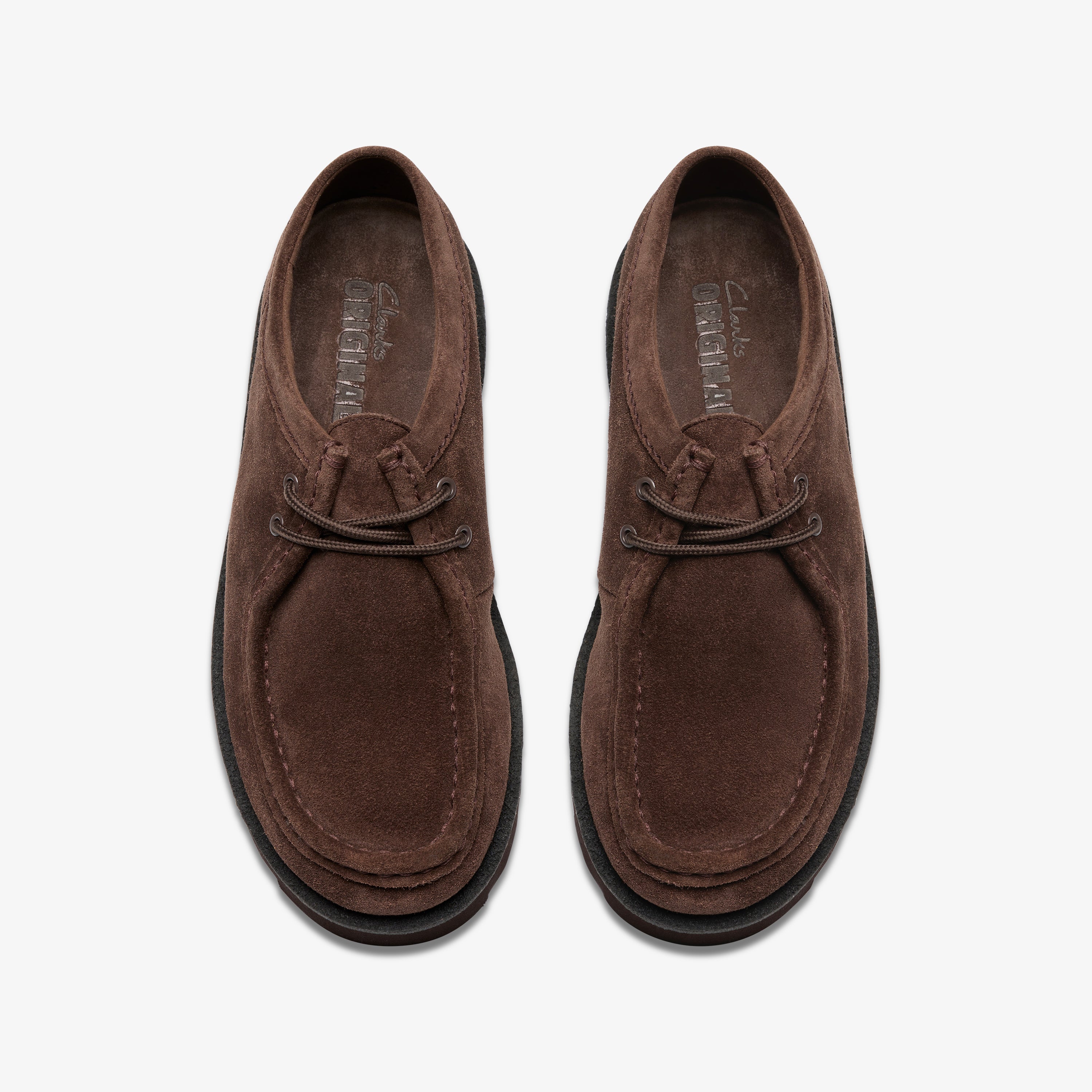 クラークス Clarks Meare Walla / メンズメアワラ (ダークブラウンスエード)の6枚目