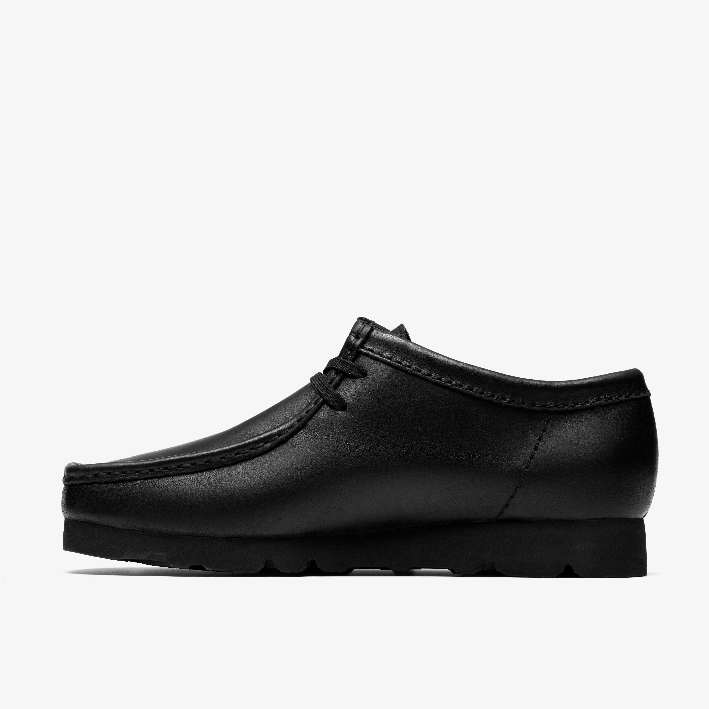 クラークス Clarks WallabeeGTX / メンズ ワラビーゴアテックス (ブラック / ブラックレザー)の2枚目