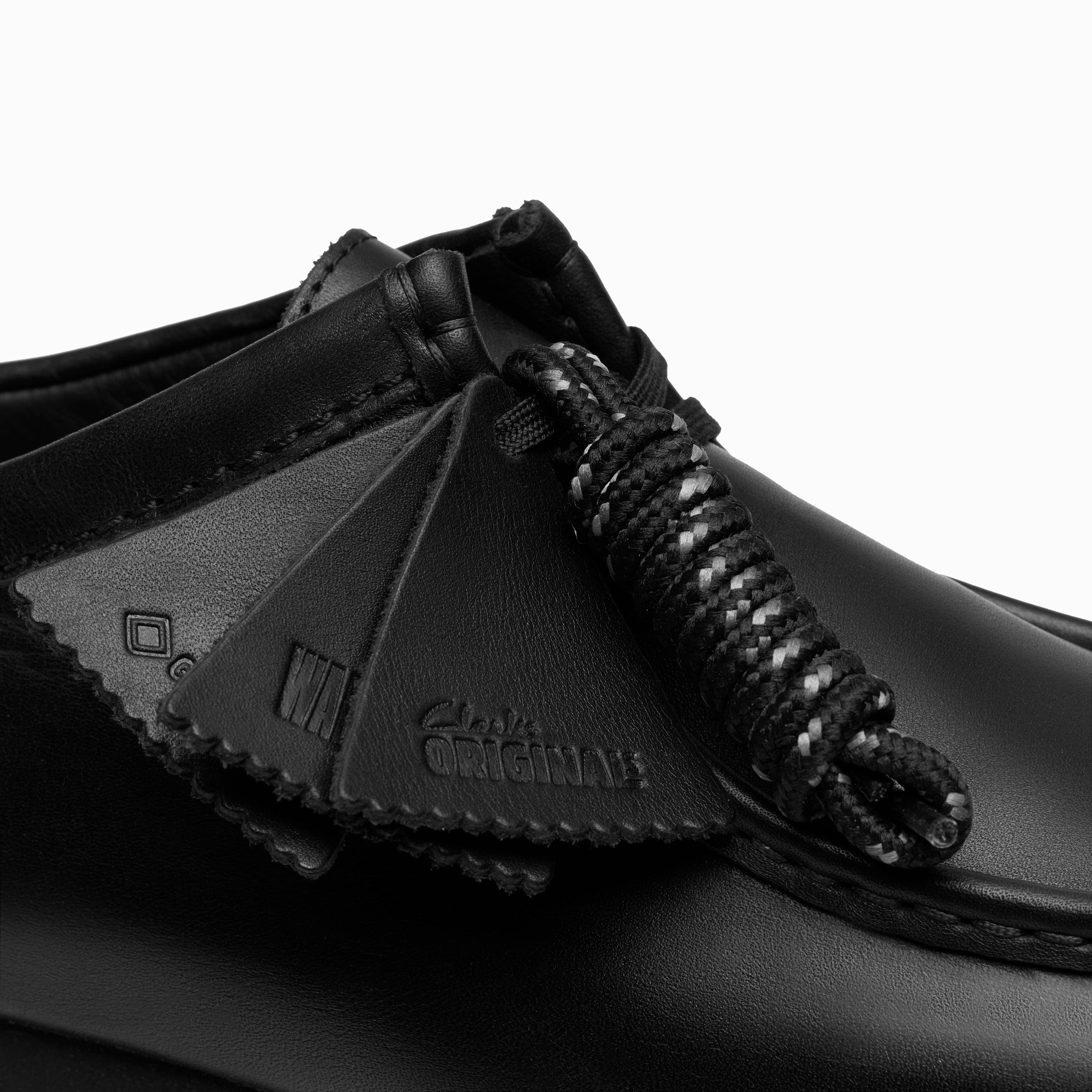クラークス Clarks WallabeeGTX / メンズ ワラビーゴアテックス (ブラック / ブラックレザー)の7枚目