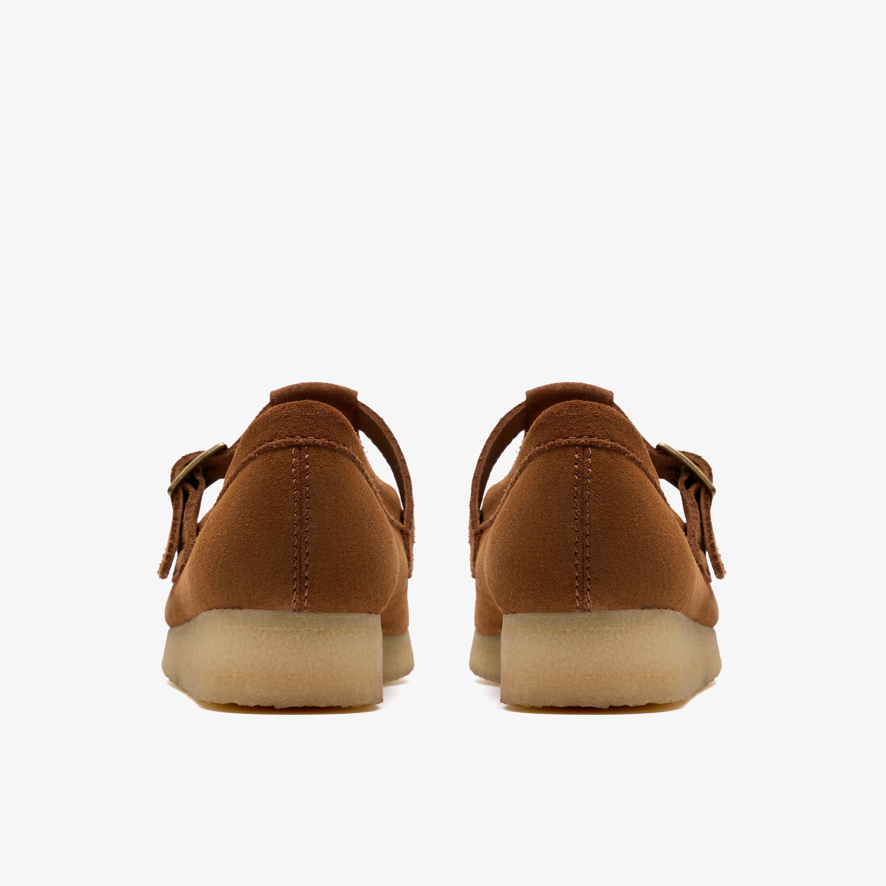 Wallabee T Bar / ワラビーTバー (ブラウン / オレンジスエード)の5枚目