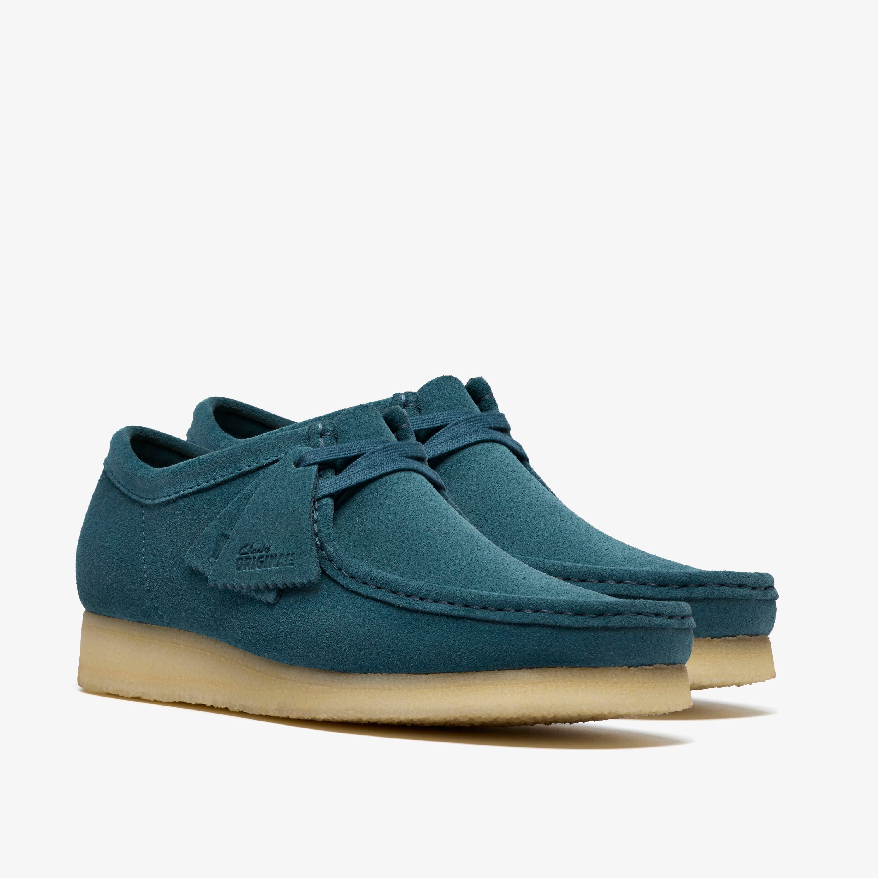Wallabee / メンズ ワラビー (ミッドブルースエード)の4枚目
