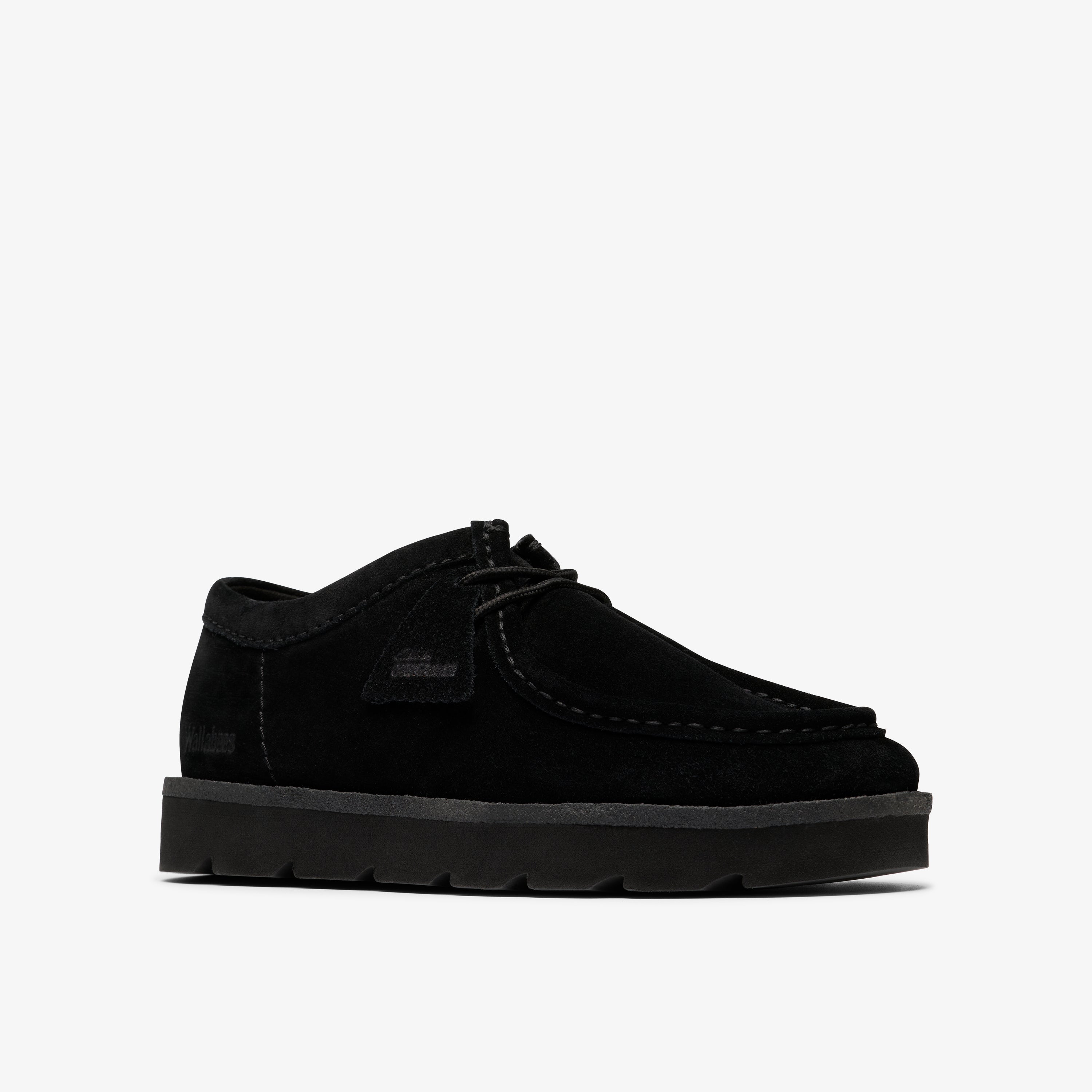 クラークス Clarks Meare Walla / メンズメアワラ (ブラックスエード)の4枚目