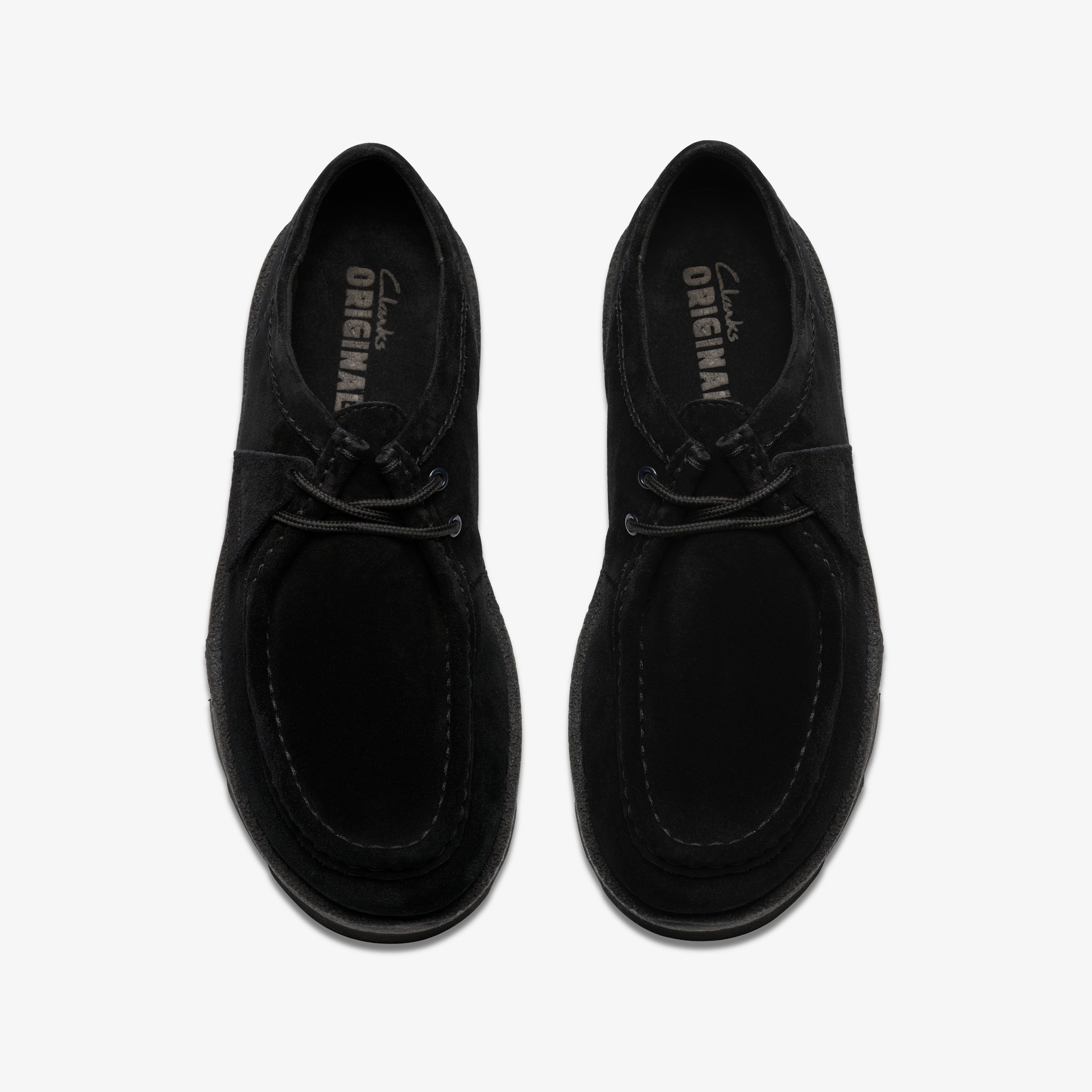 クラークス Clarks Meare Walla / メンズメアワラ (ブラックスエード)の6枚目