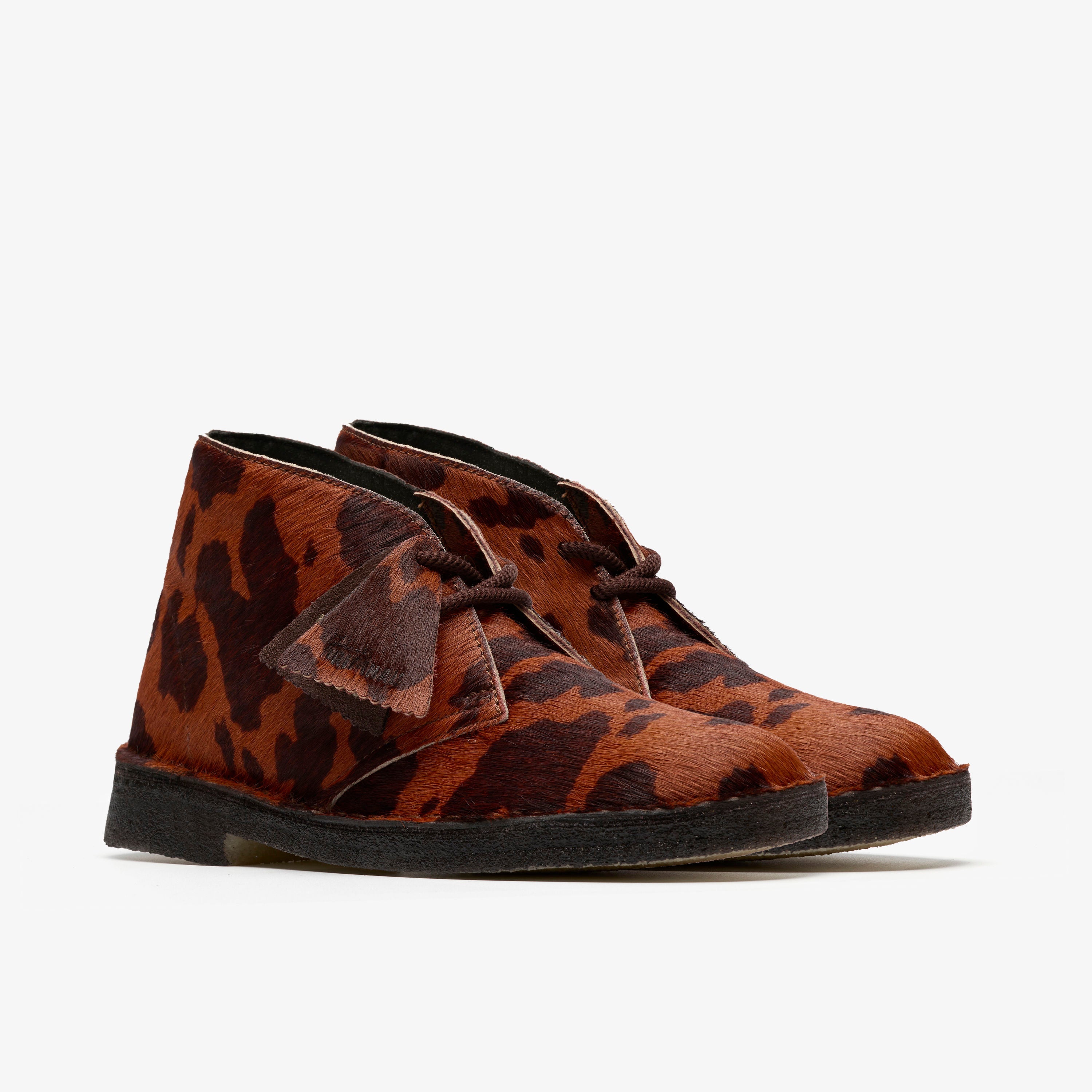 Desert Boot. / レディースデザートブーツ (ブラウンカウプリント)の4枚目