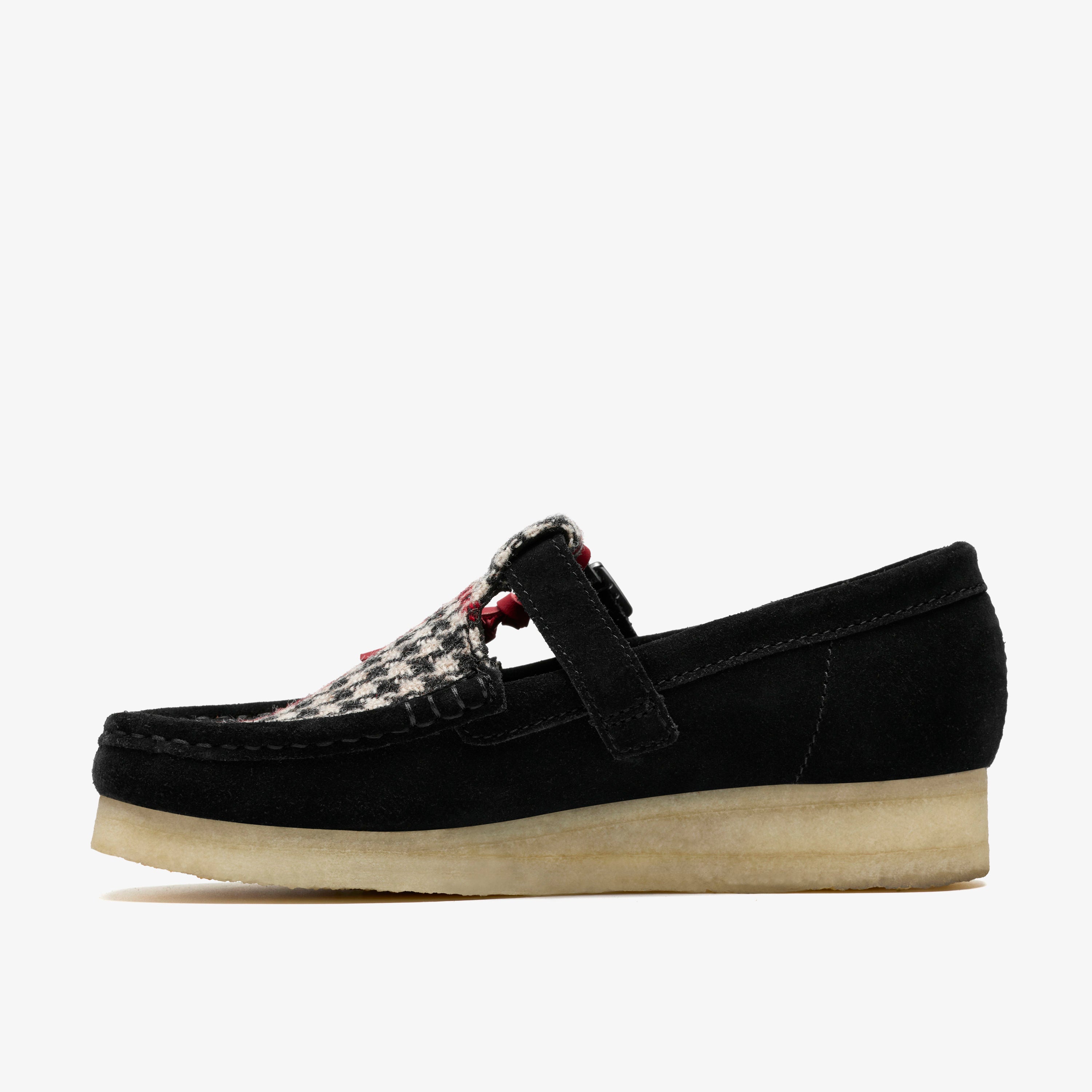 Wallabee T Bar / ワラビーTバー (ブラックツイードコンビ)の2枚目