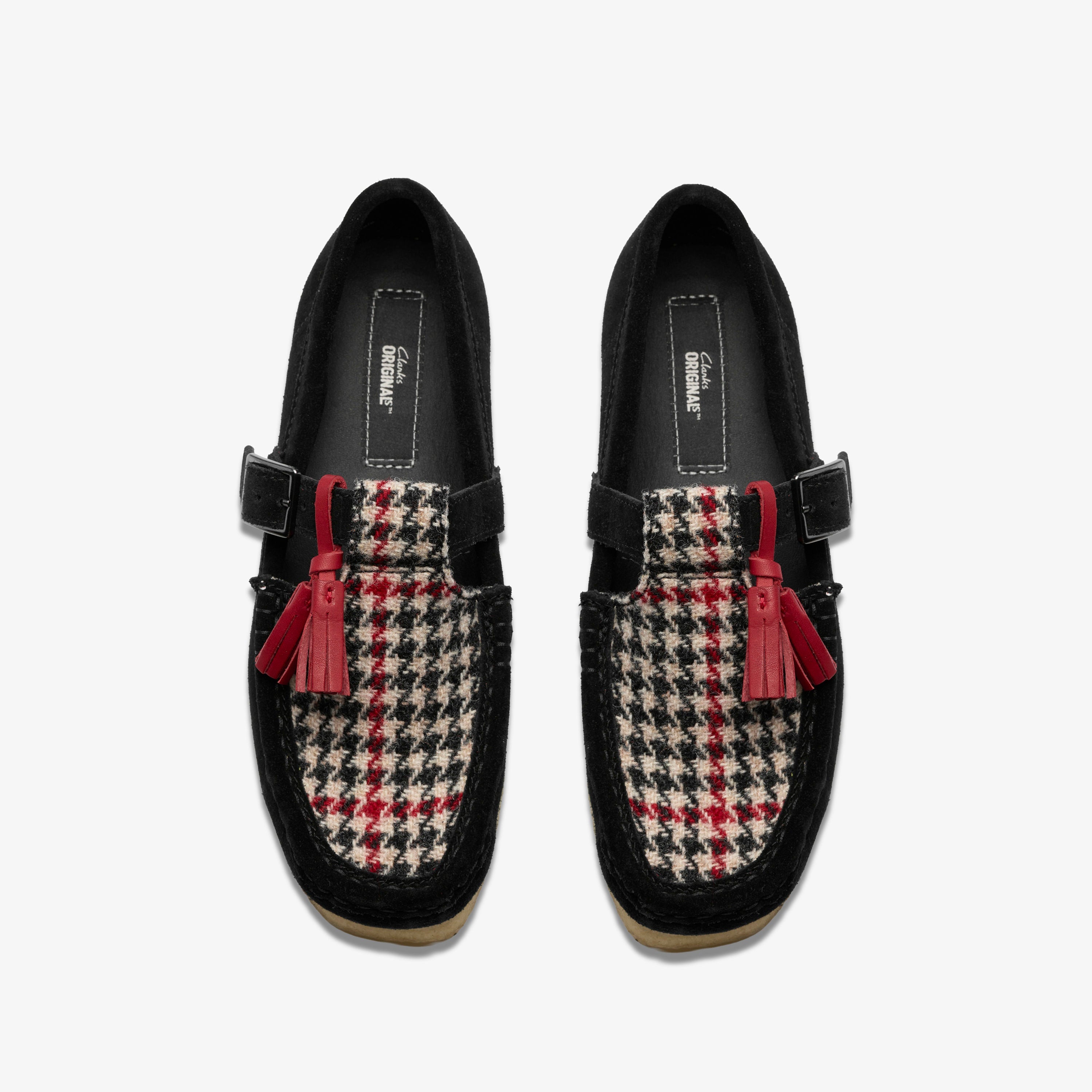 Wallabee T Bar / ワラビーTバー (ブラックツイードコンビ)の5枚目