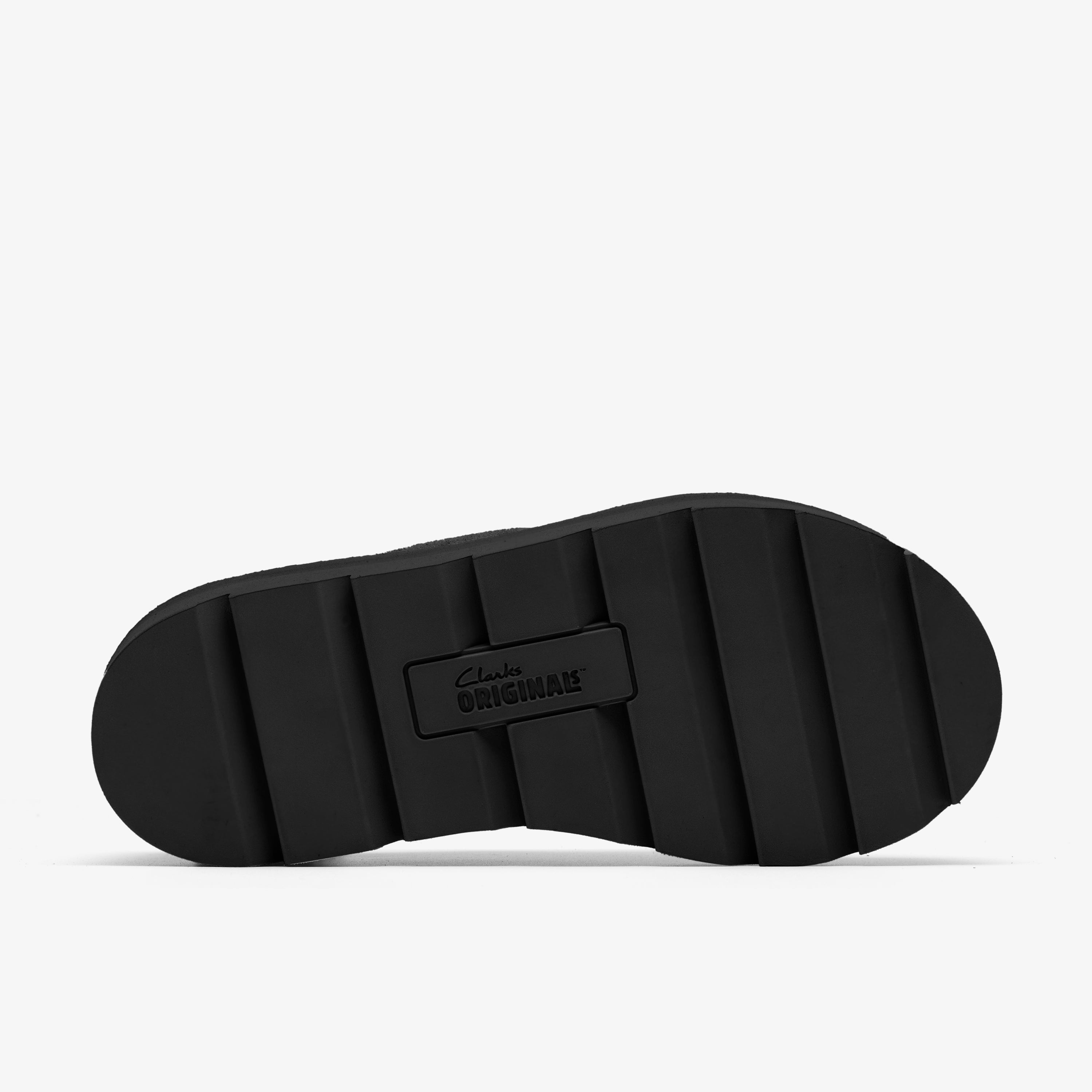 クラークス Clarks Meare Walla. / レディースメアワラ (ブラックスエード)の3枚目