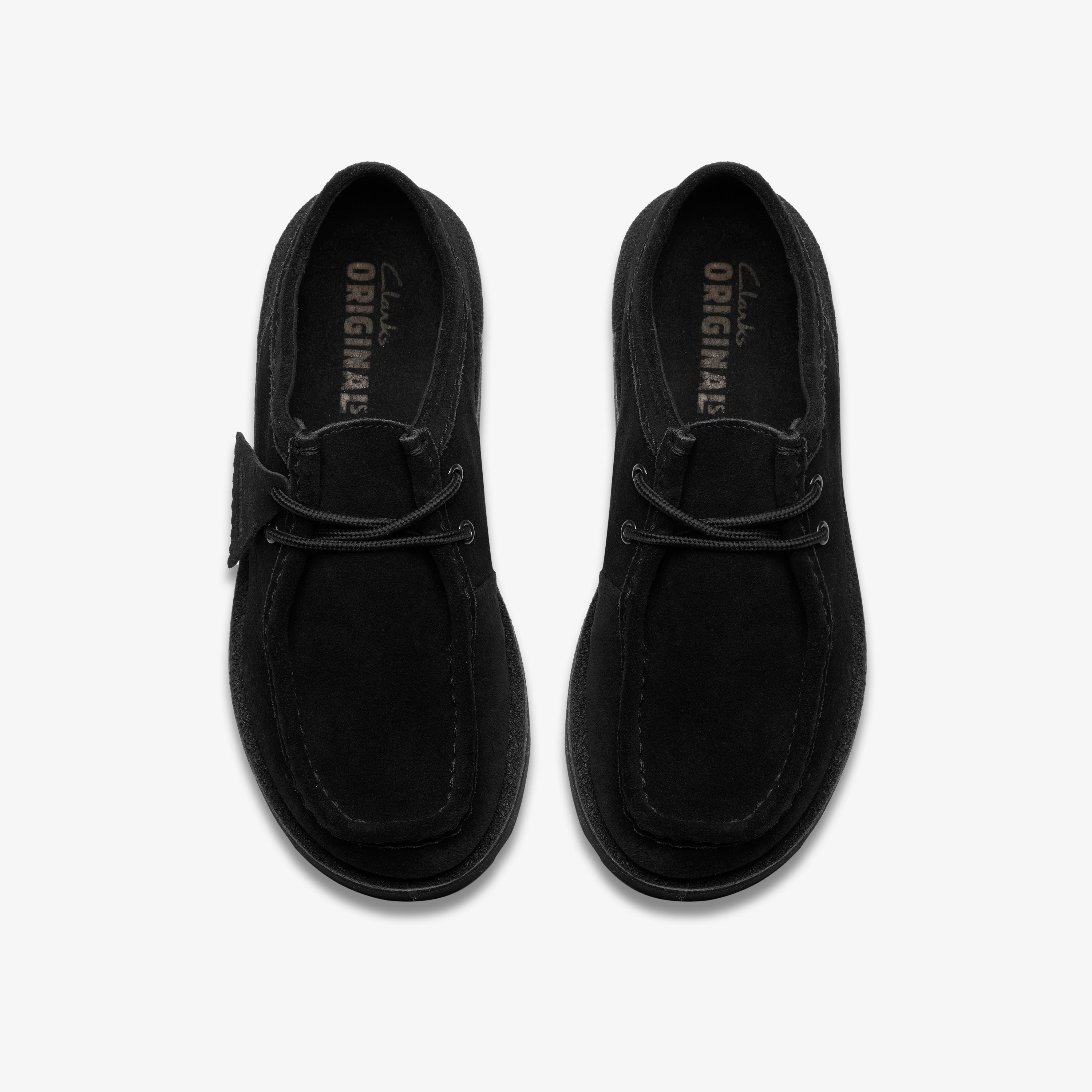 クラークス Clarks Meare Walla. / レディースメアワラ (ブラックスエード)の6枚目